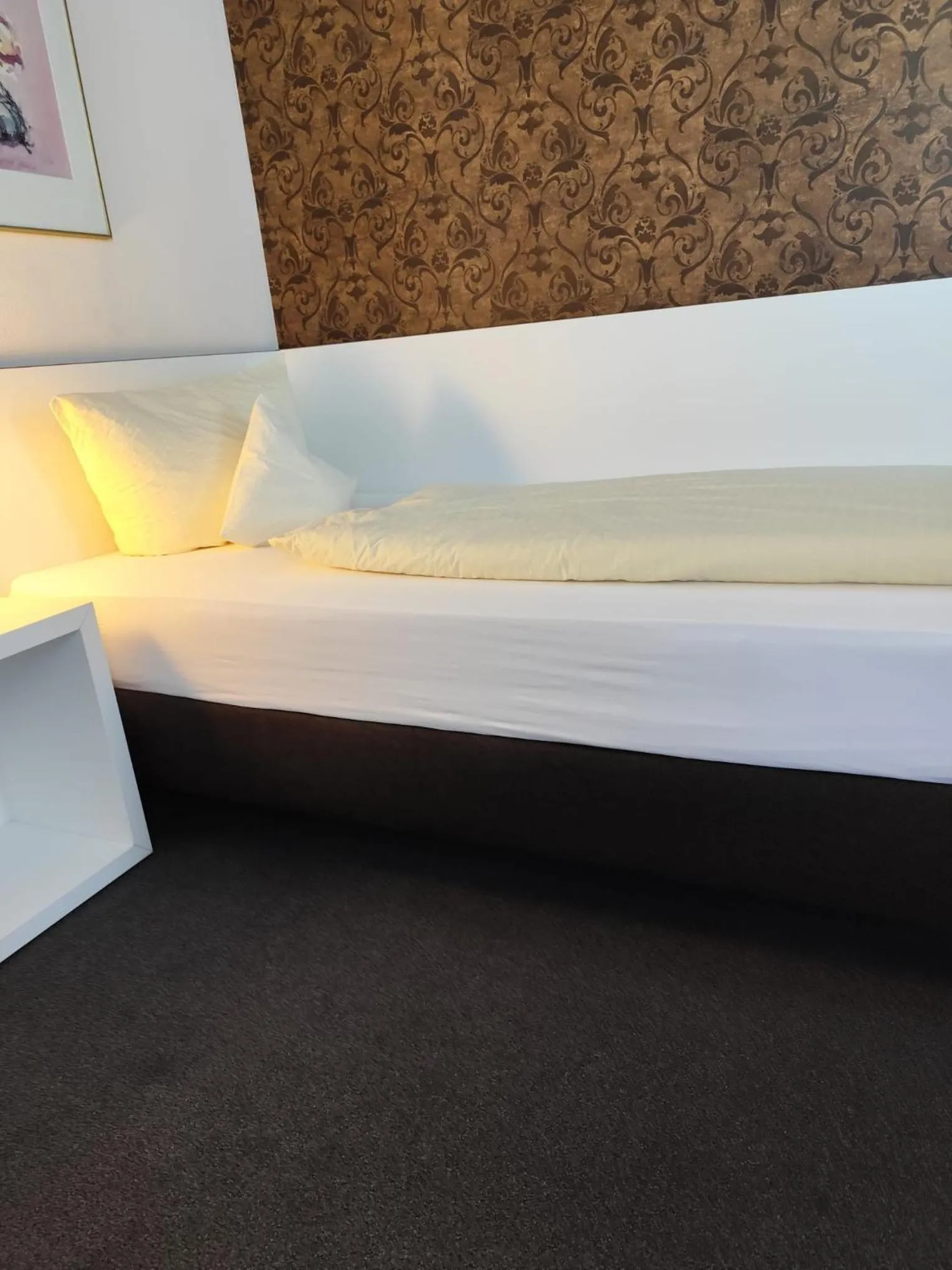 Bed in Garni Hotel & Ferienwohnungen Seeschlößchen