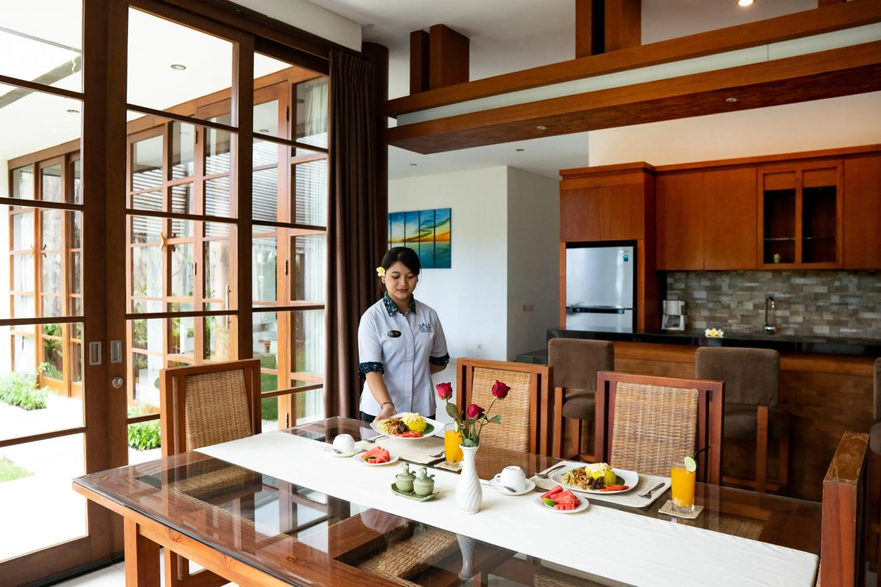 Staff in Bale Gede Luxury Villas