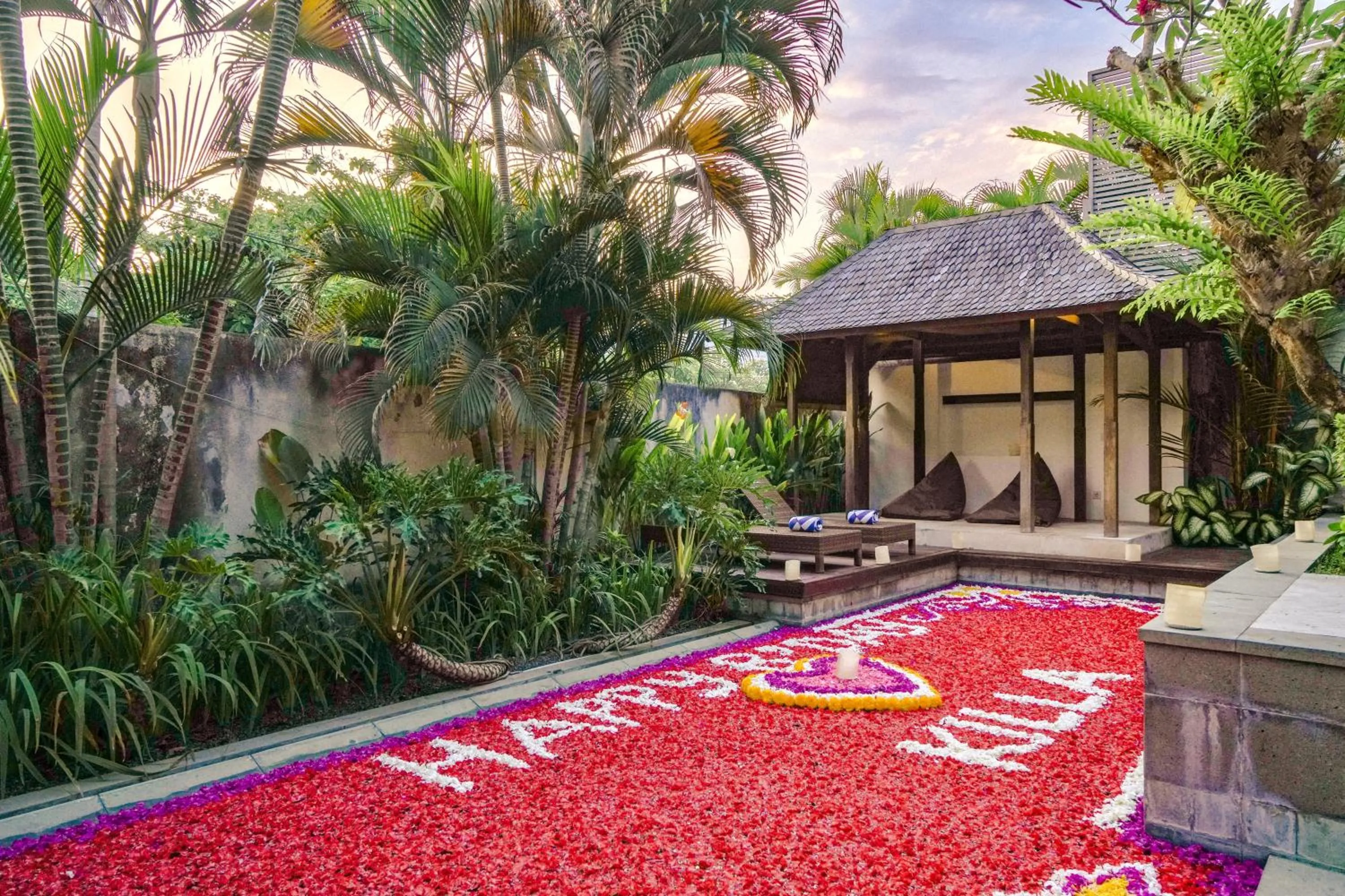 Decorative detail in Bale Gede Luxury Villas