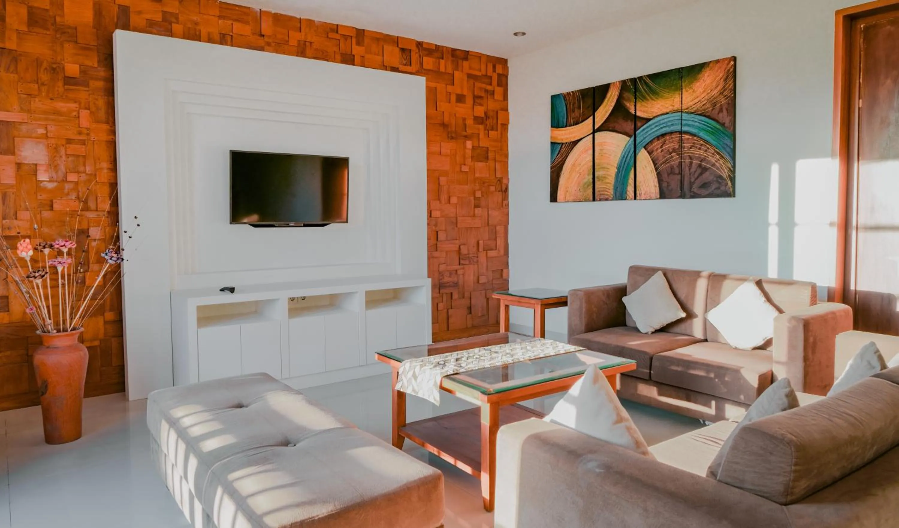 Living room in Bale Gede Luxury Villas