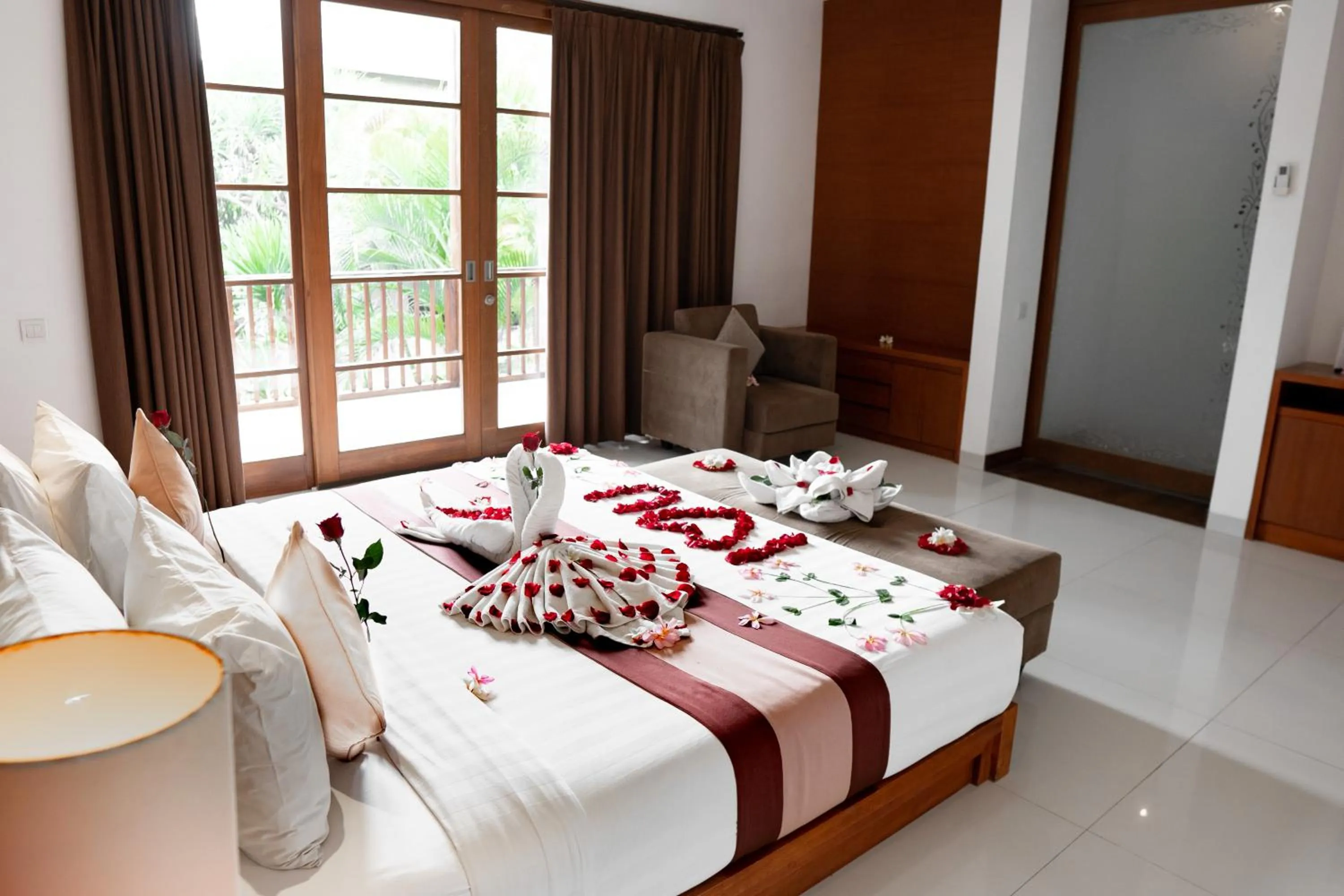 Bedroom in Bale Gede Luxury Villas