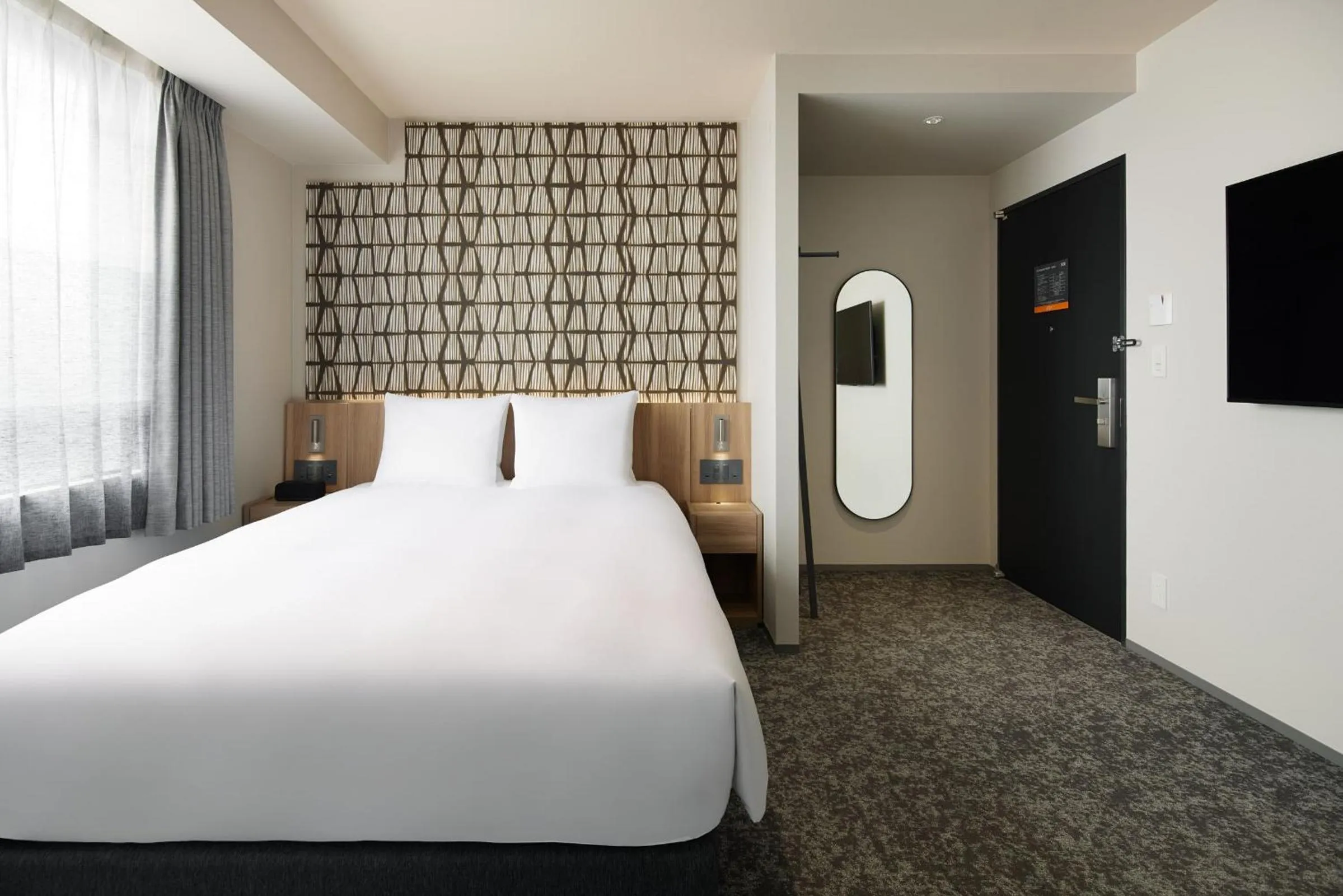 Photo of the whole room, Bed in Oakwood Hotel Oike Kyoto