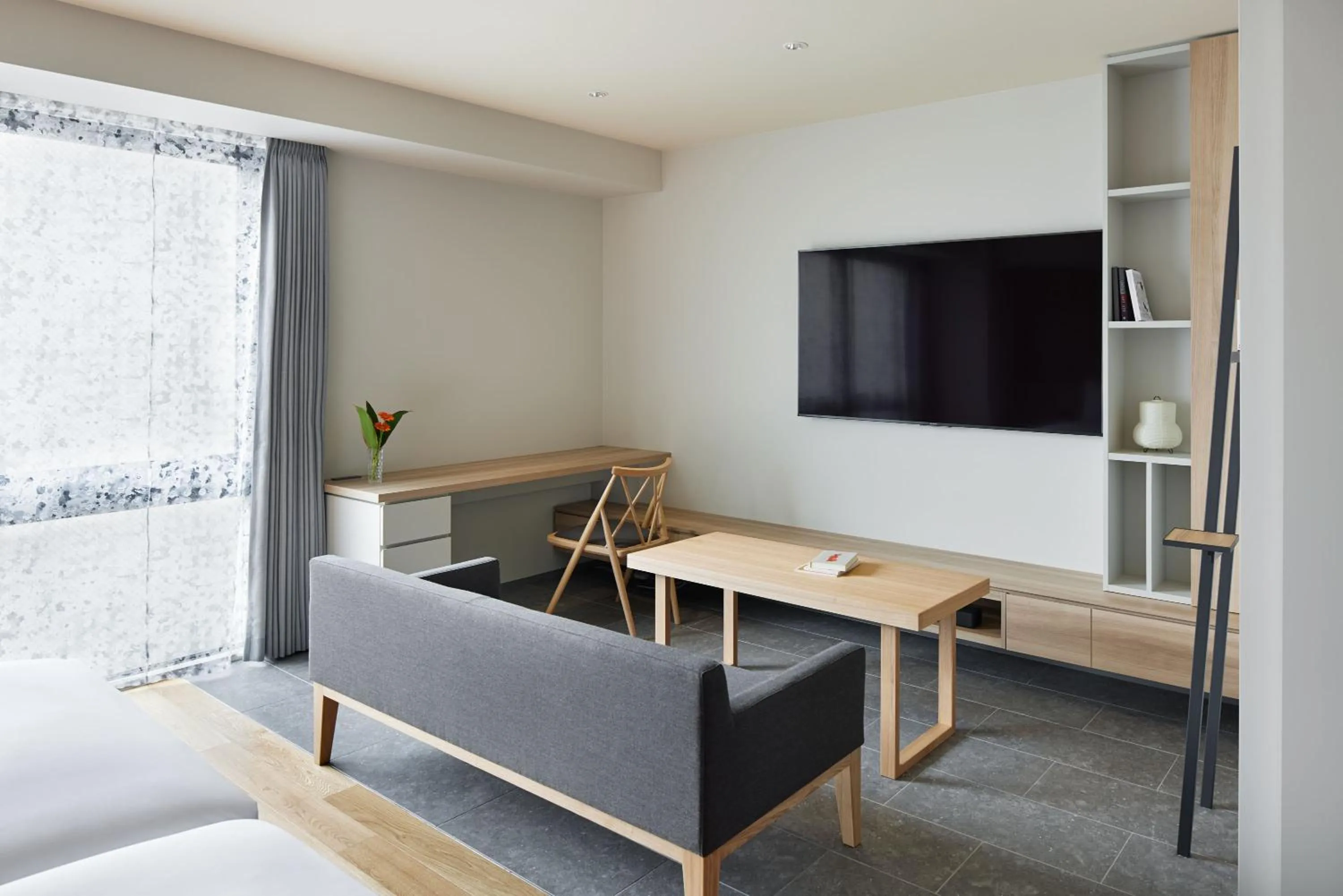 Living room in Oakwood Hotel Oike Kyoto