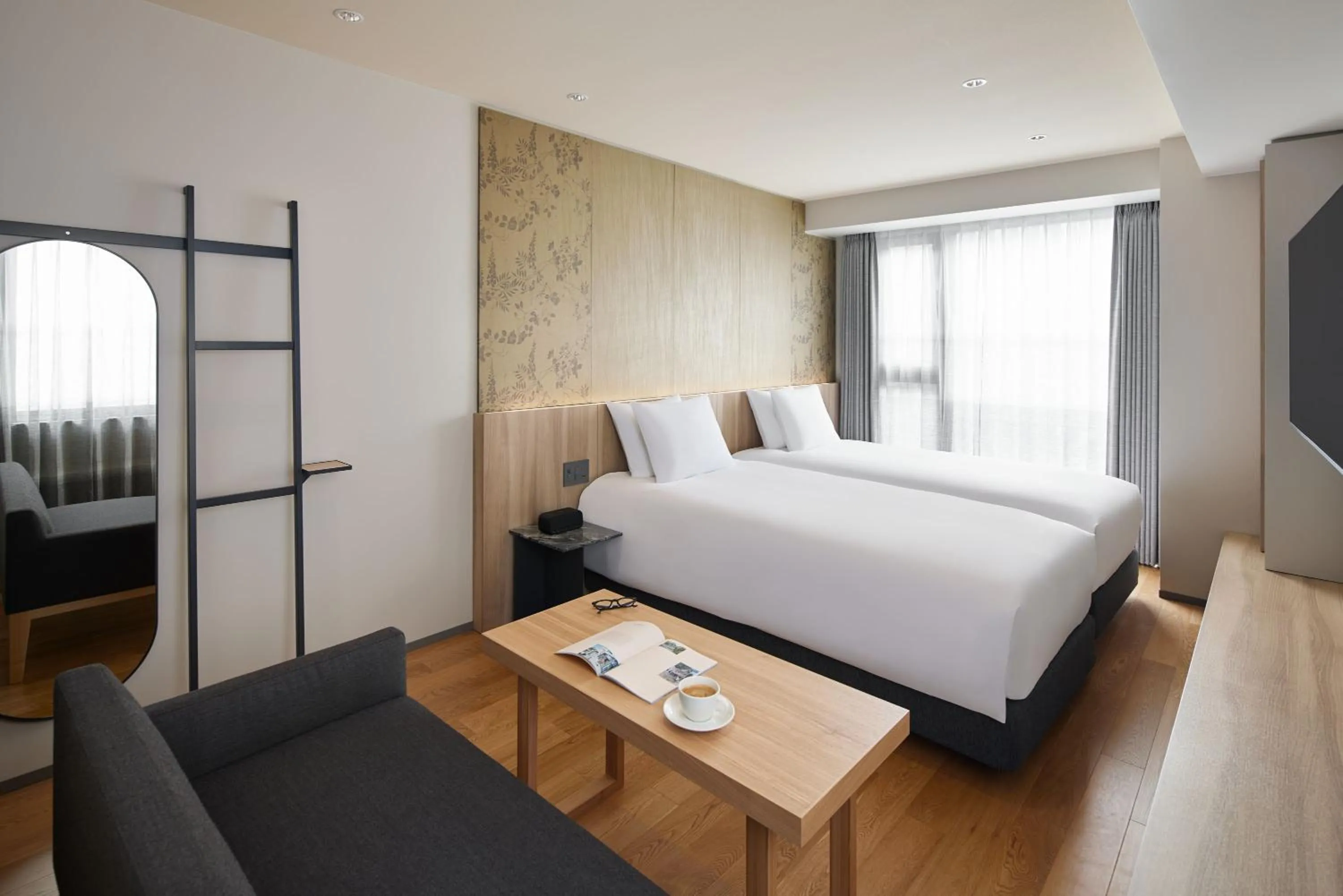 Photo of the whole room, Bed in Oakwood Hotel Oike Kyoto