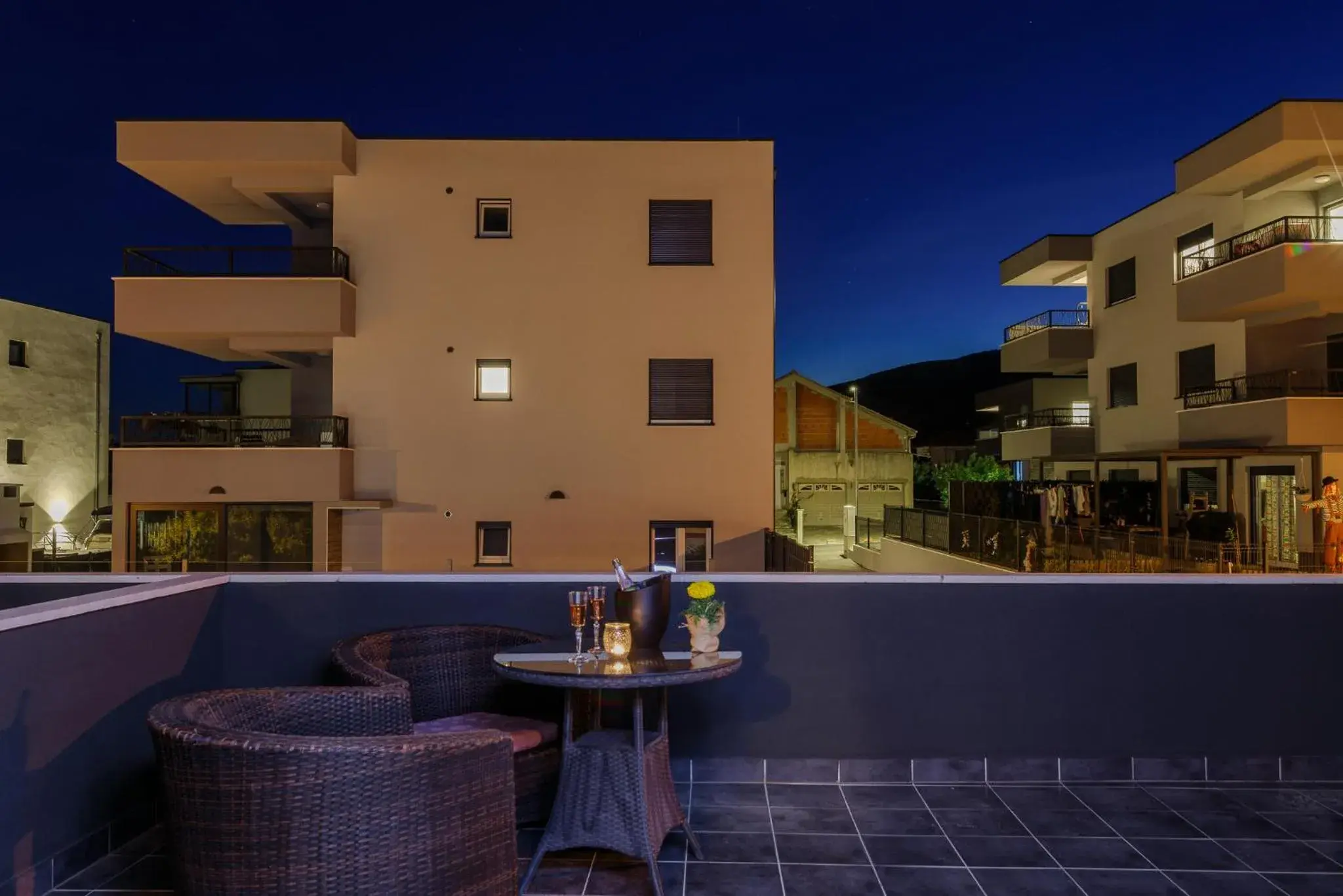 Double Room with Terrace in Vila White Double Room with Terrace in Vila White