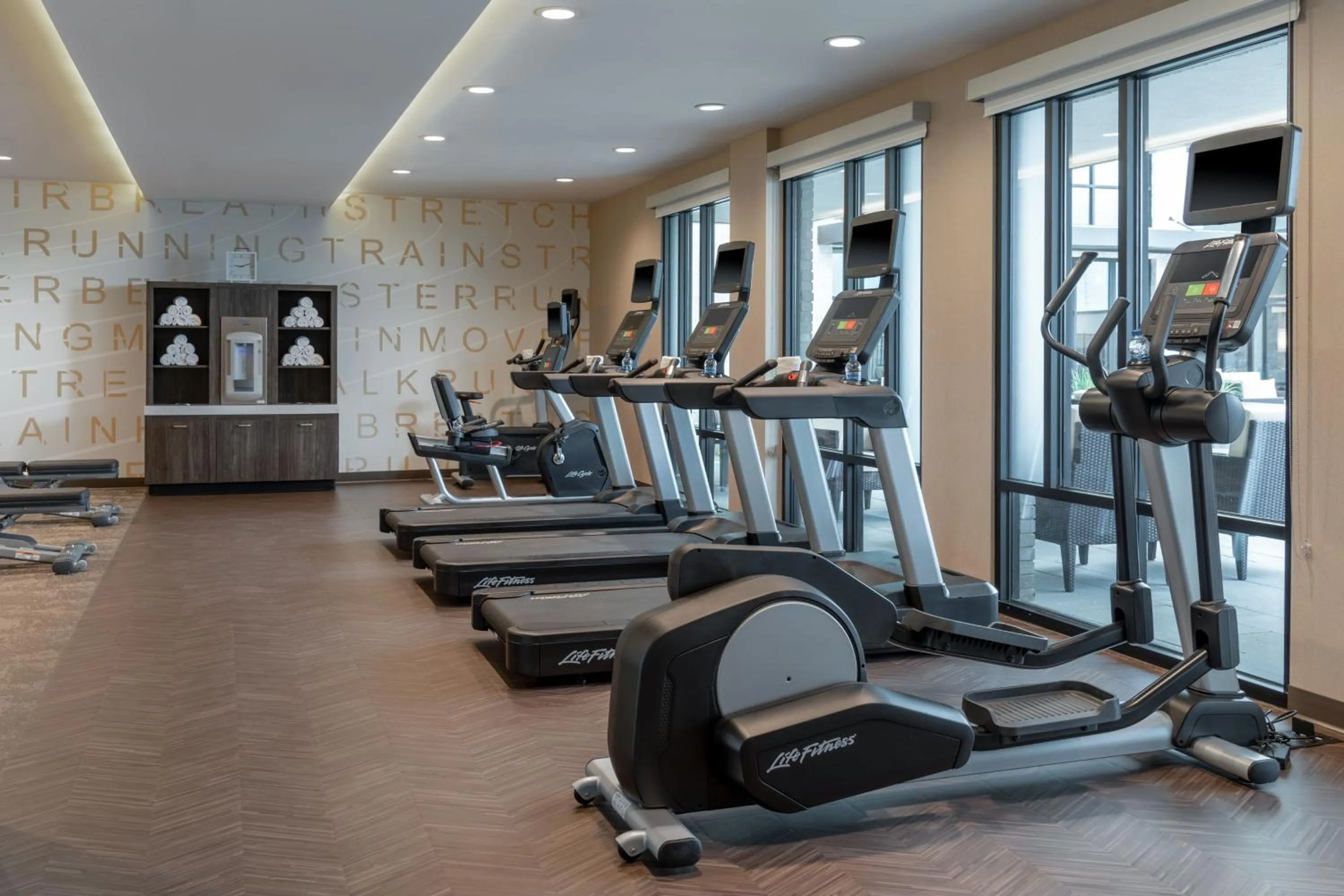 Fitness centre/facilities in Residence Inn by Marriott Lancaster Palmdale