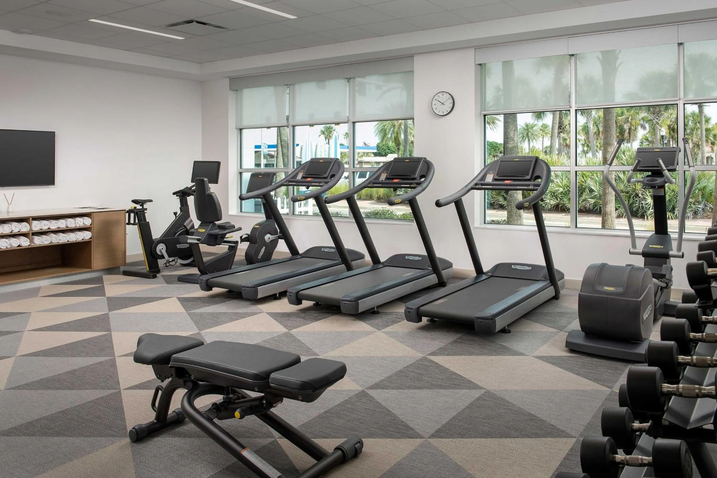 Fitness centre/facilities in Element Jacksonville Beach