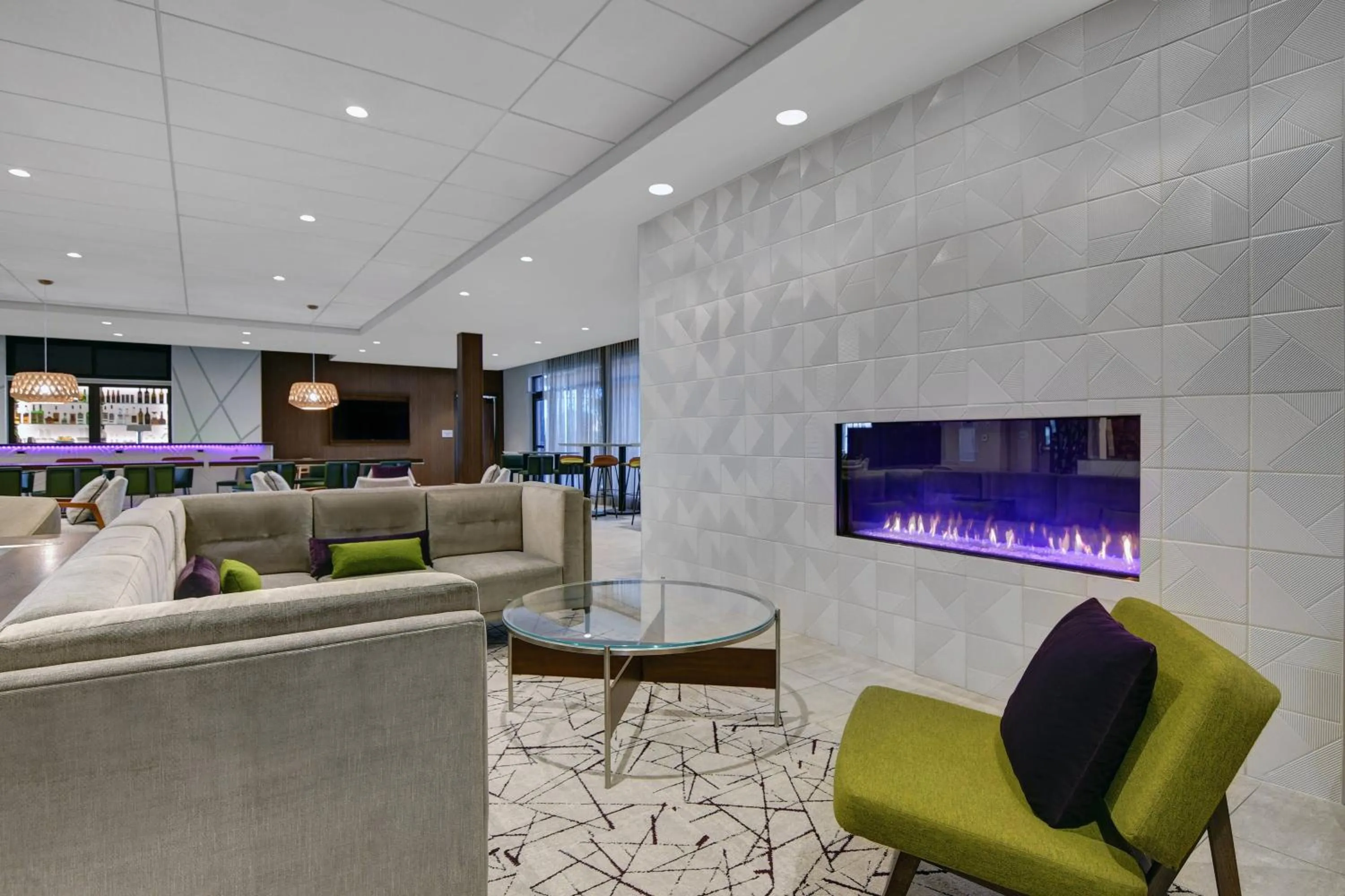 Lobby or reception in Courtyard by Marriott Manhattan Aggieville
