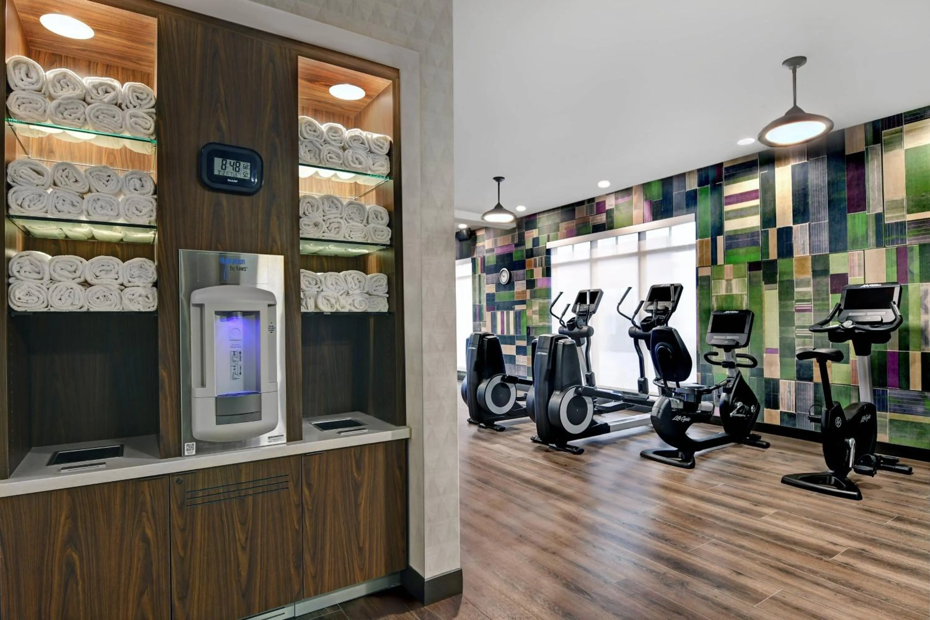 Fitness centre/facilities in Courtyard by Marriott Manhattan Aggieville