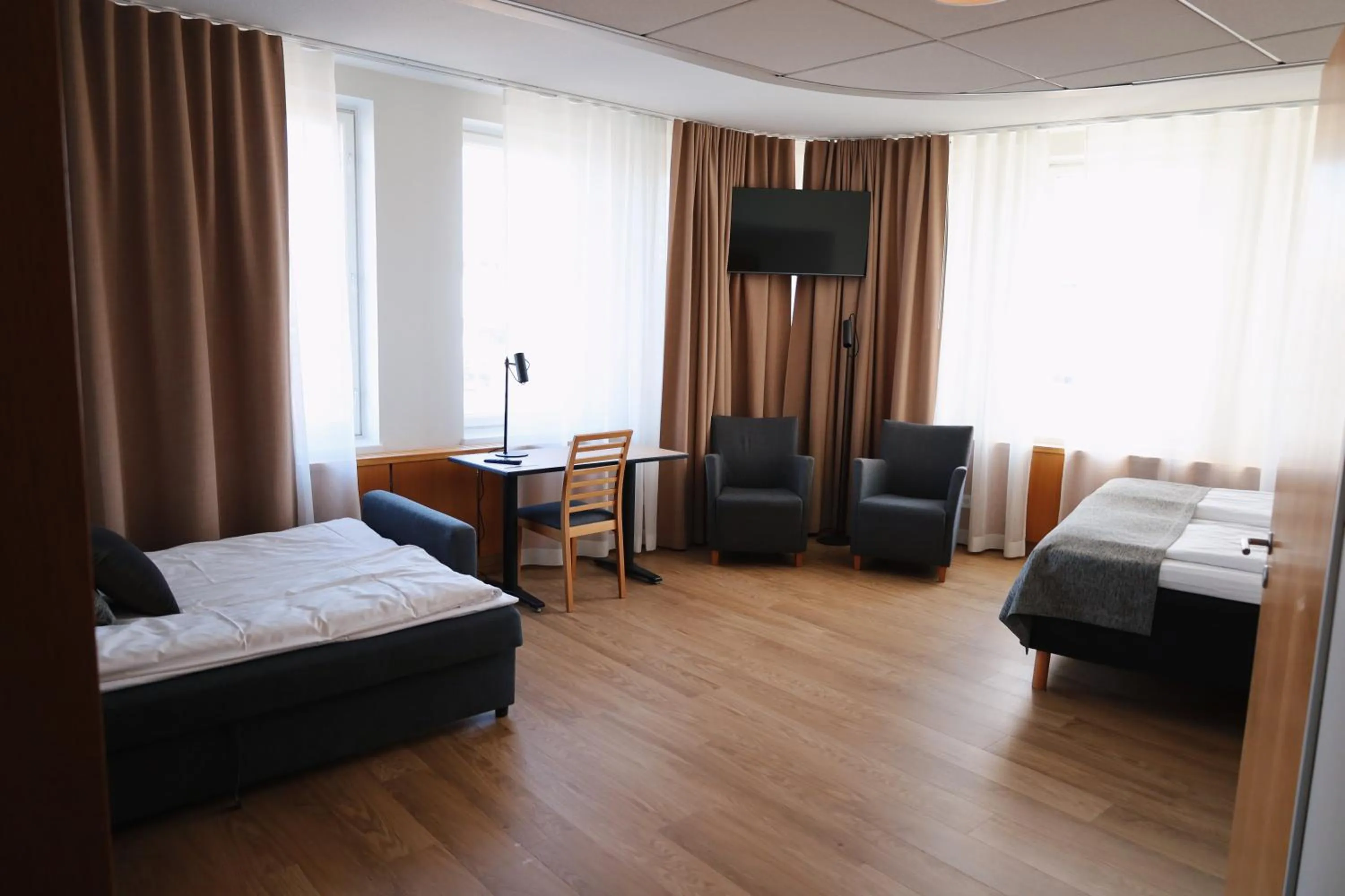 Bed in Hesehotelli Turku Linja-autoasema