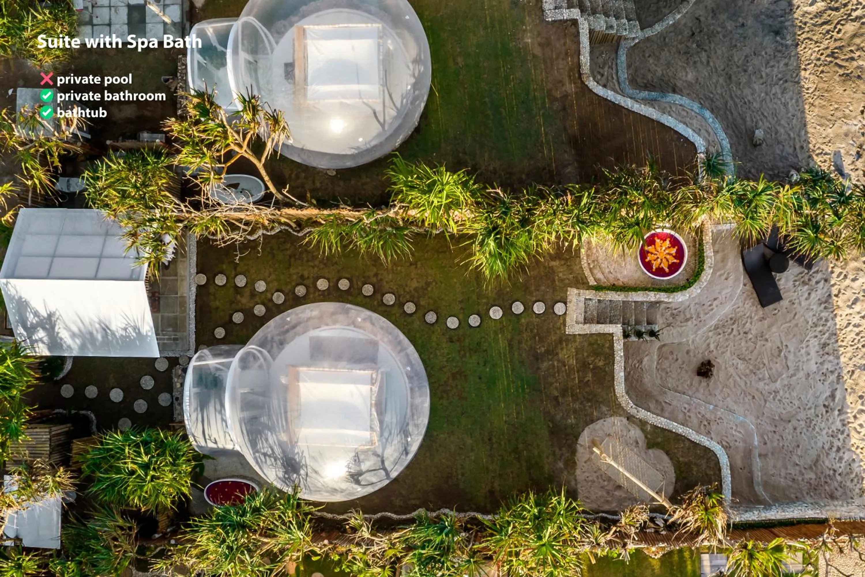 Bird's eye view in Bubble Hotel Nyang Nyang - Adults only - New Year's Offer