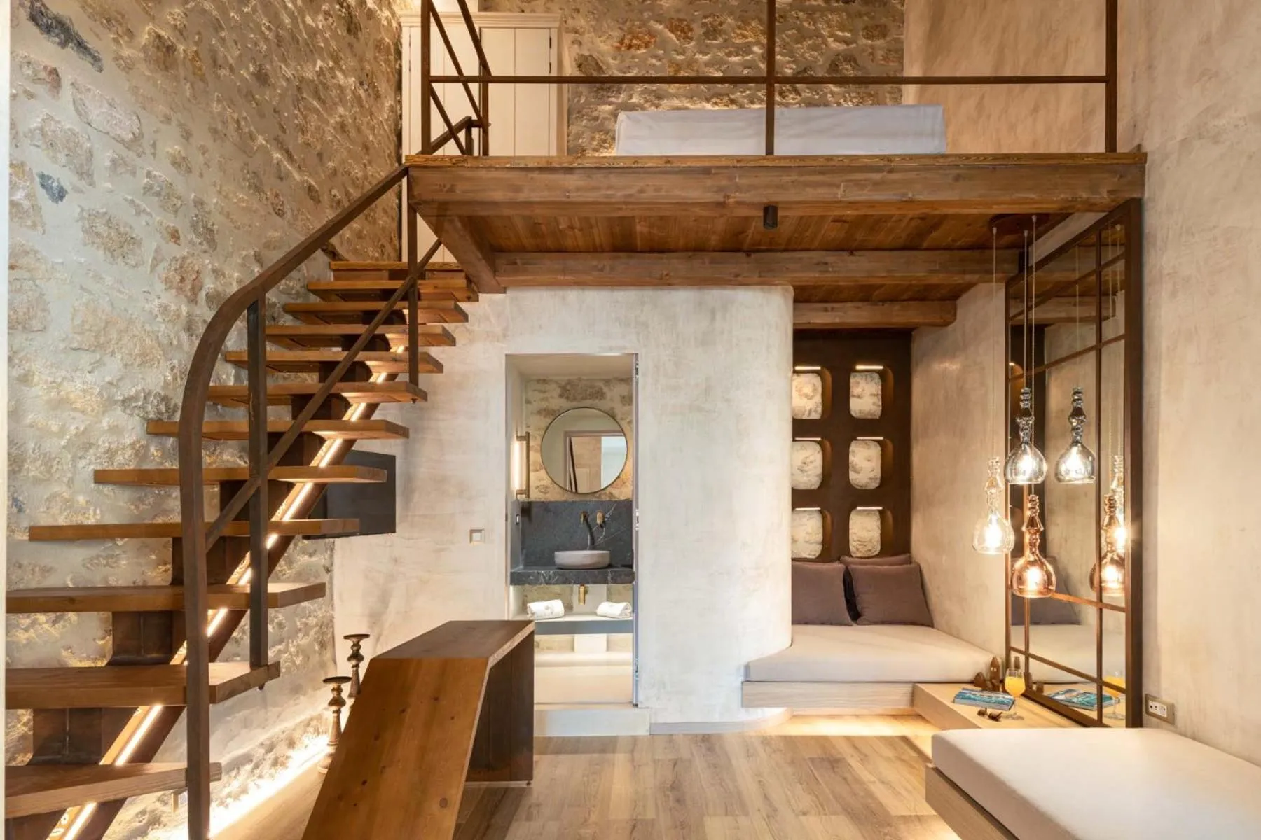 Seating area in Inotropes Boutique Suites - Adults Only