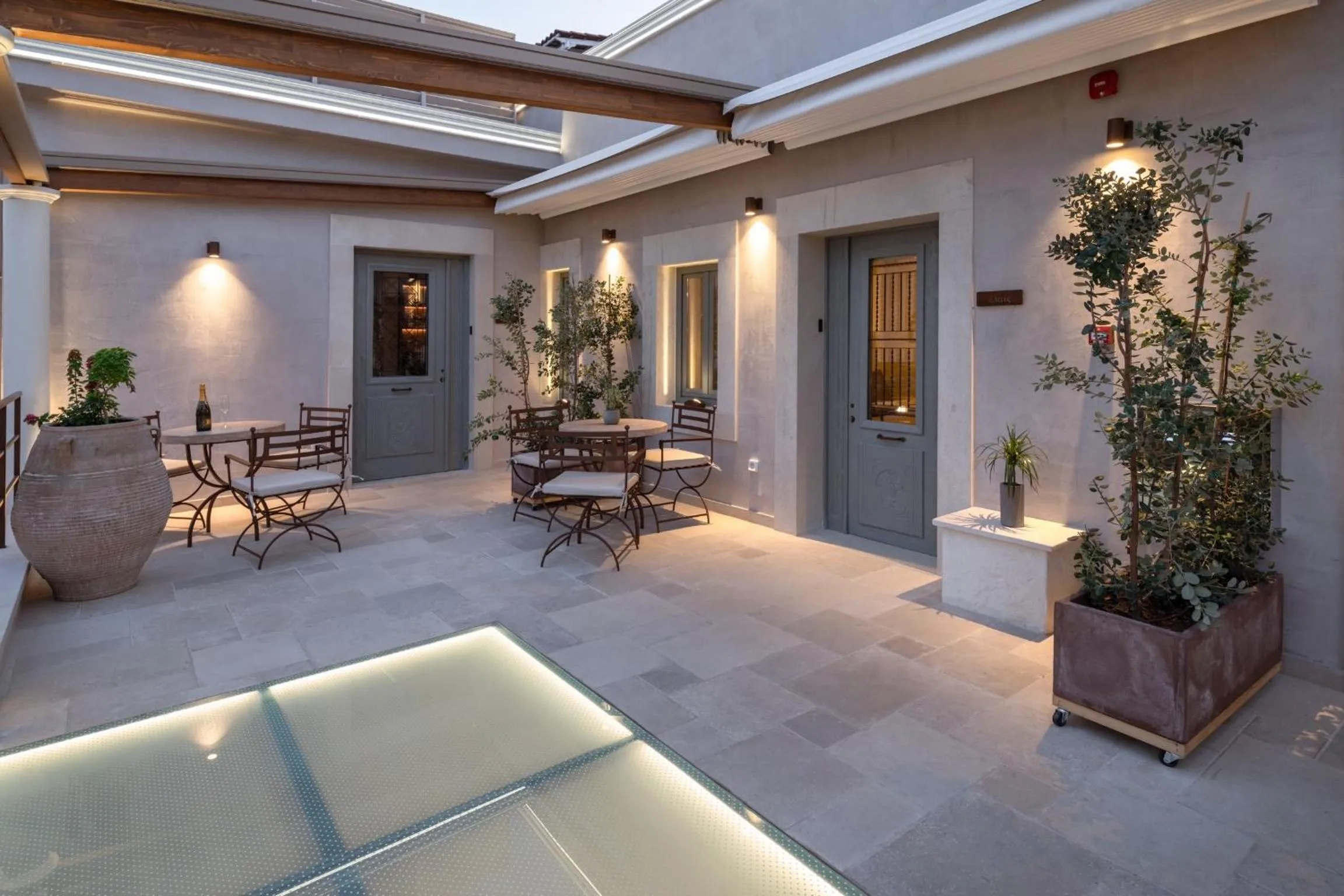 Patio in Inotropes Boutique Suites - Adults Only