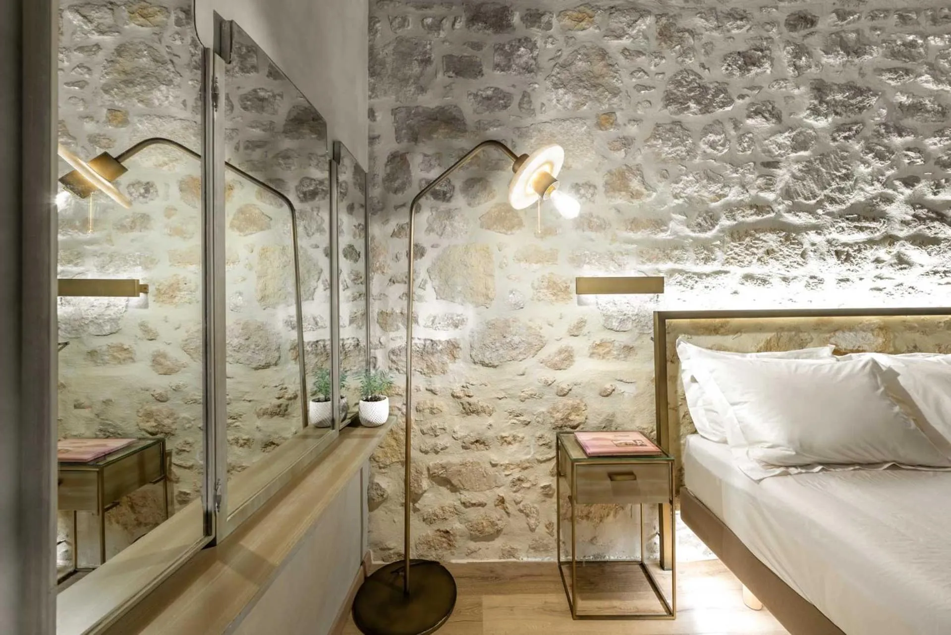 Bedroom, Bed in Inotropes Boutique Suites - Adults Only