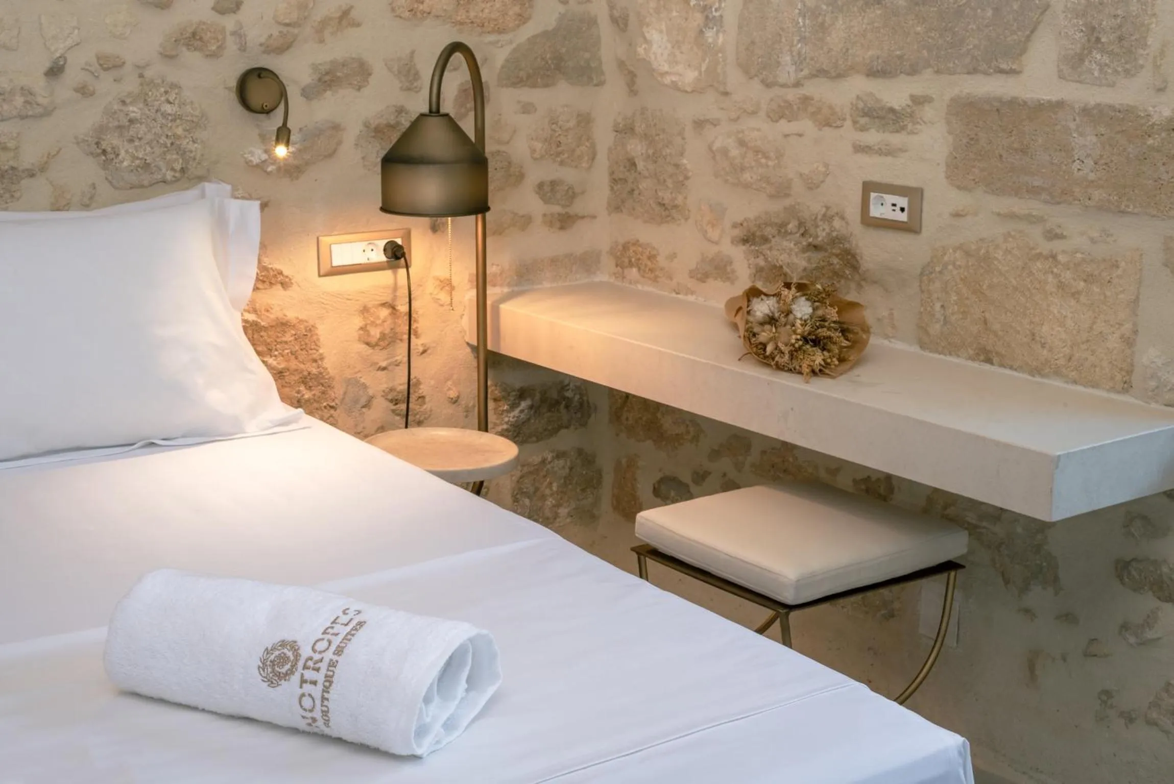 Bedroom, Bed in Inotropes Boutique Suites - Adults Only