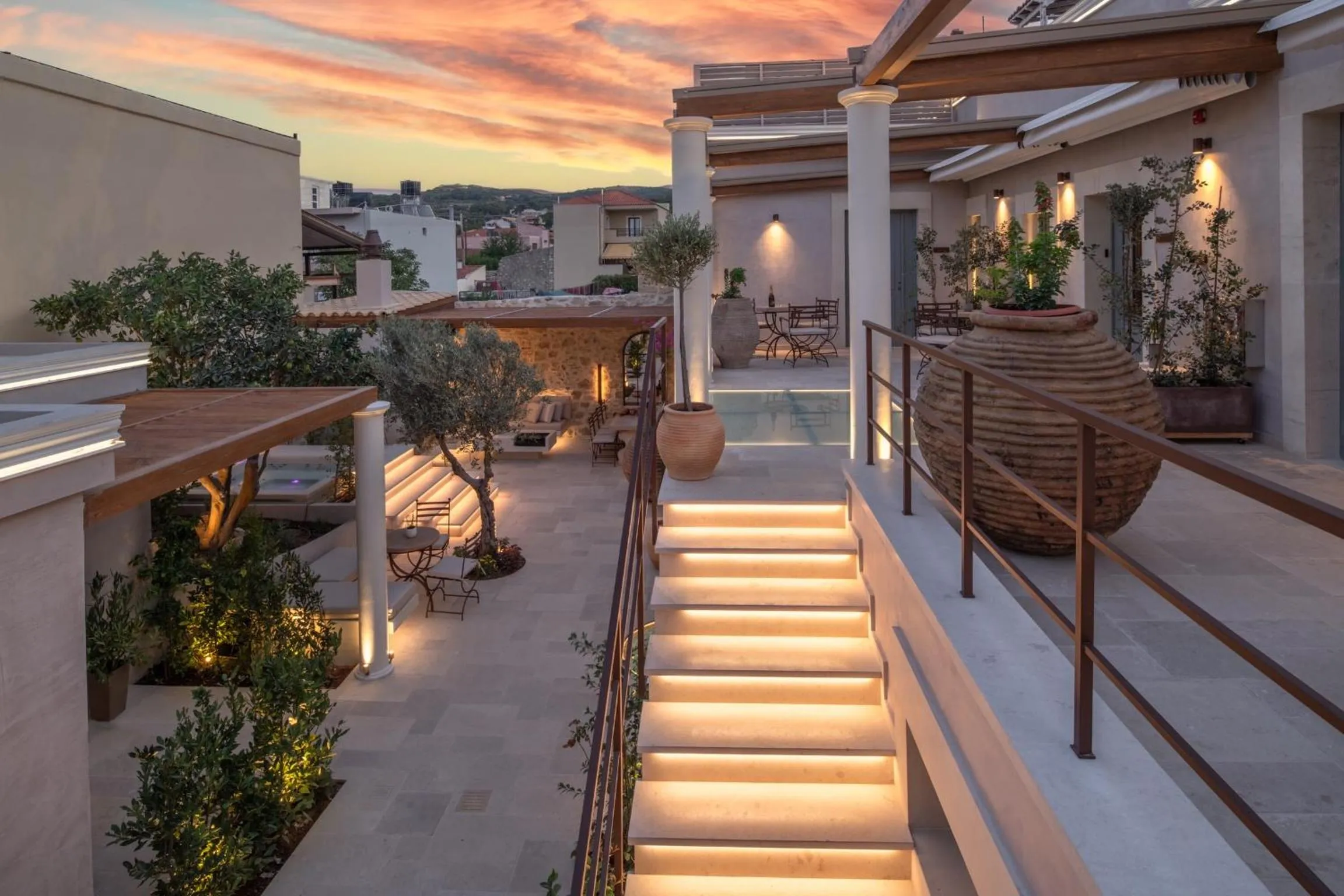 Patio in Inotropes Boutique Suites - Adults Only