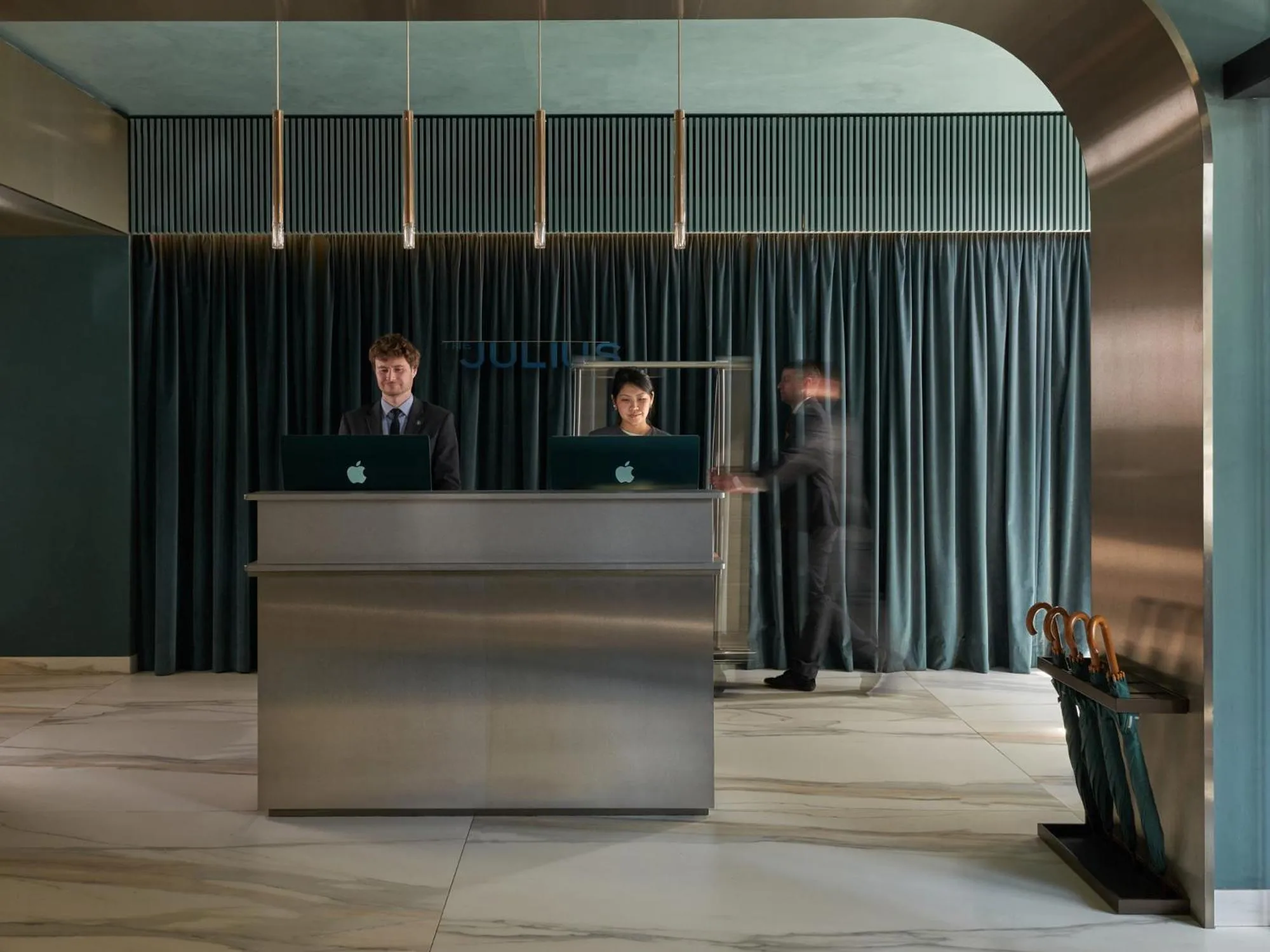 Lobby or reception in The Julius Prague