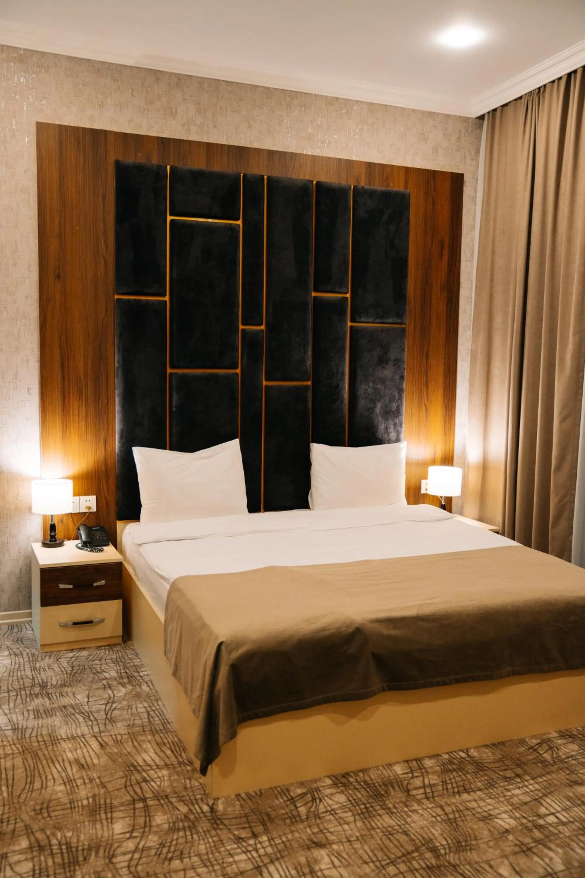 Bed in The Clocktower Hotel