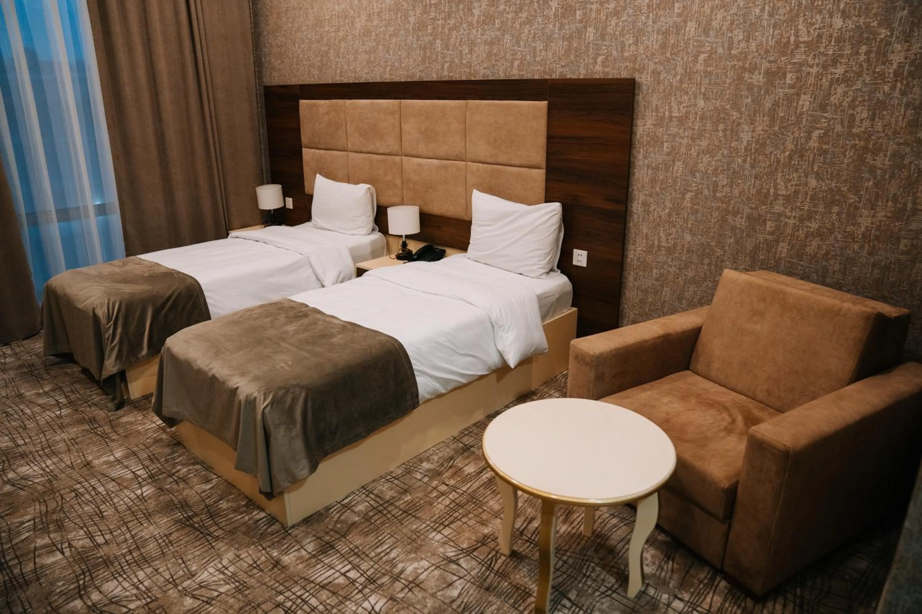 Bed in The Clocktower Hotel