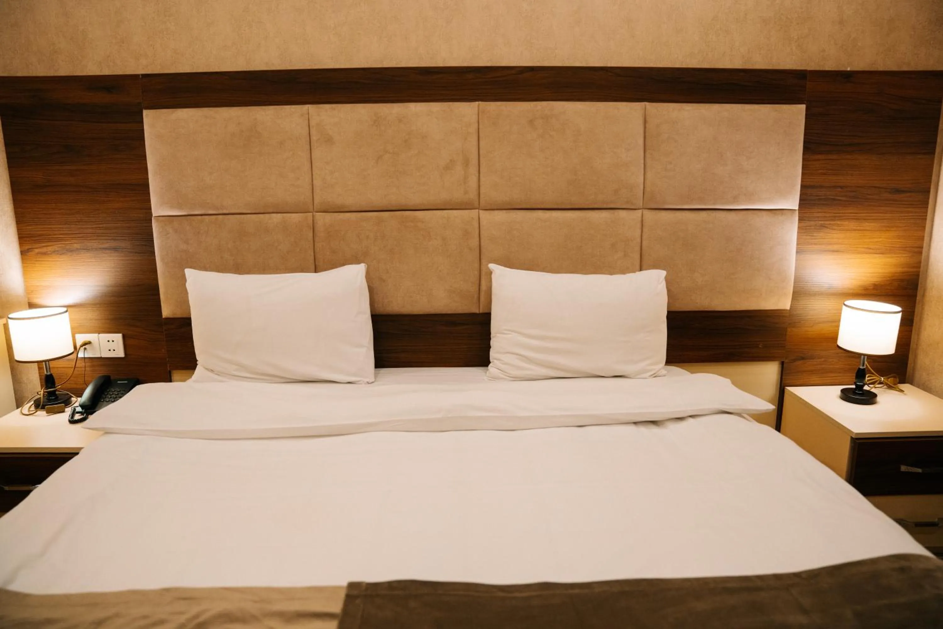 Bed in The Clocktower Hotel