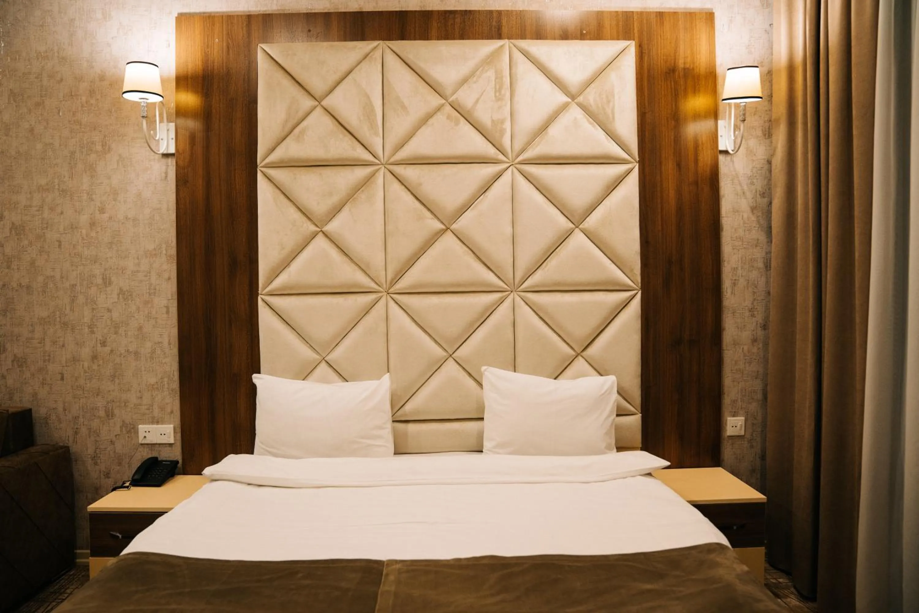 Bed in The Clocktower Hotel