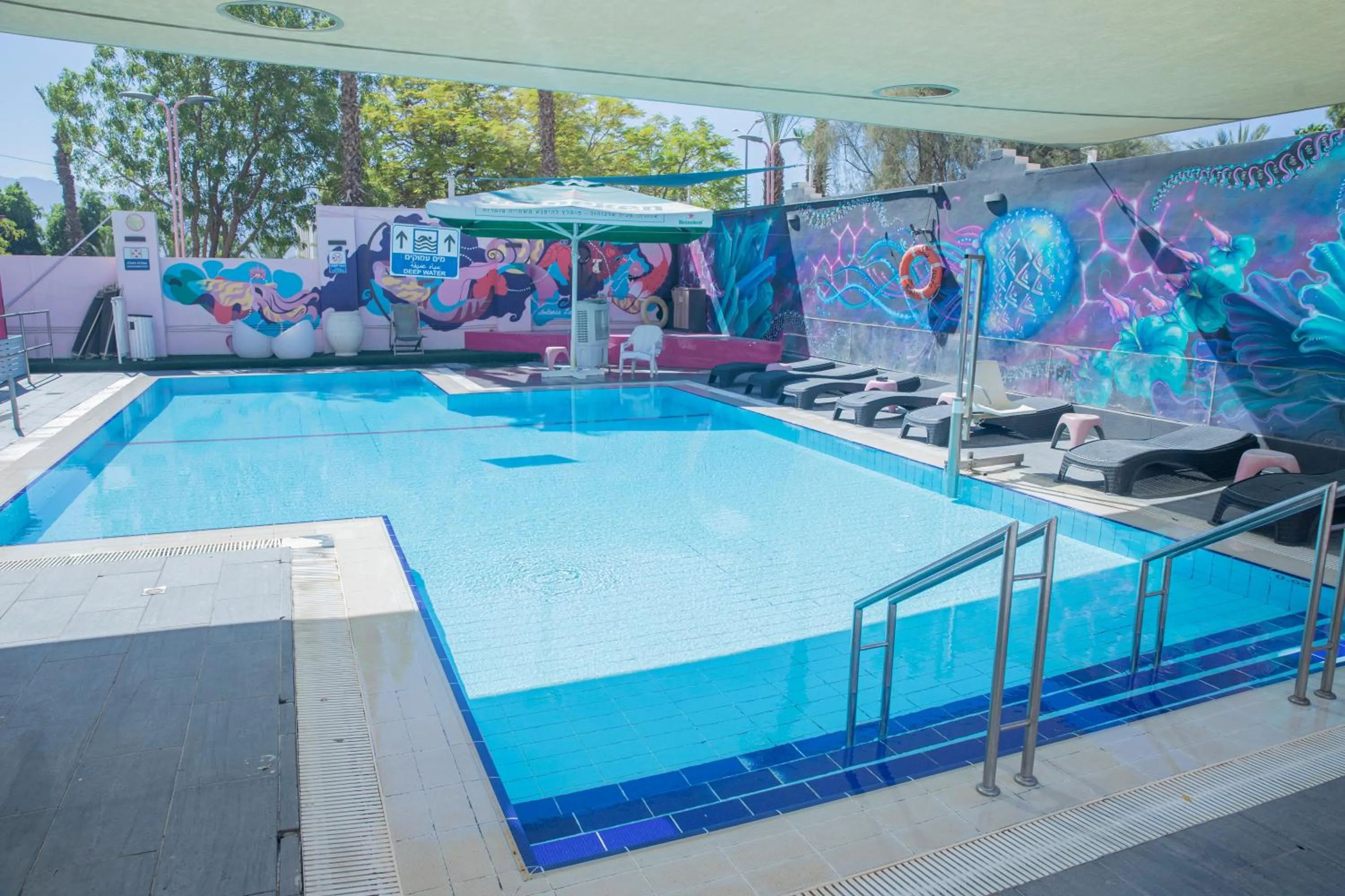 Pool view in Abraham Eilat