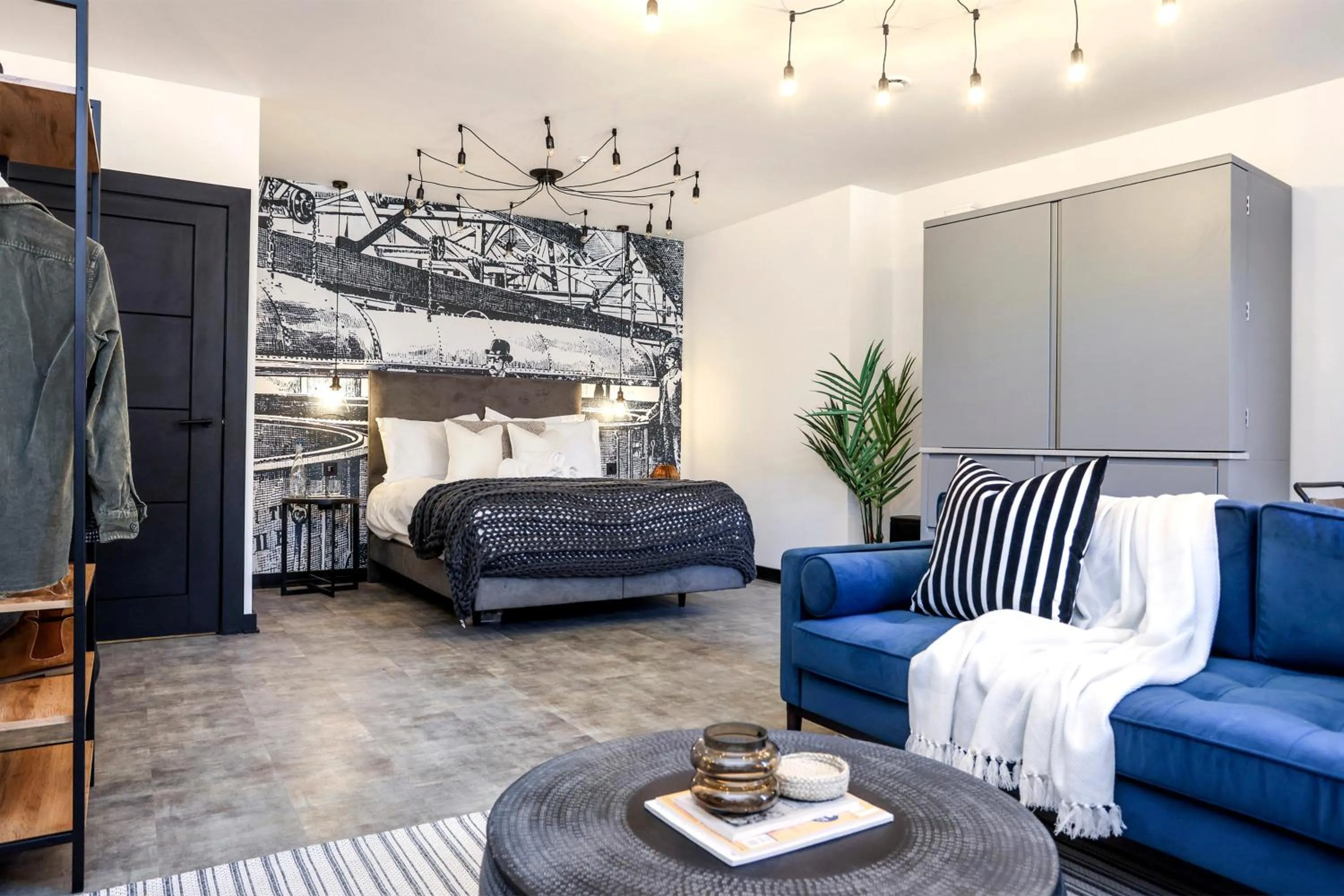 Living room in The Brewers Rooms Contemporary Aparthotel