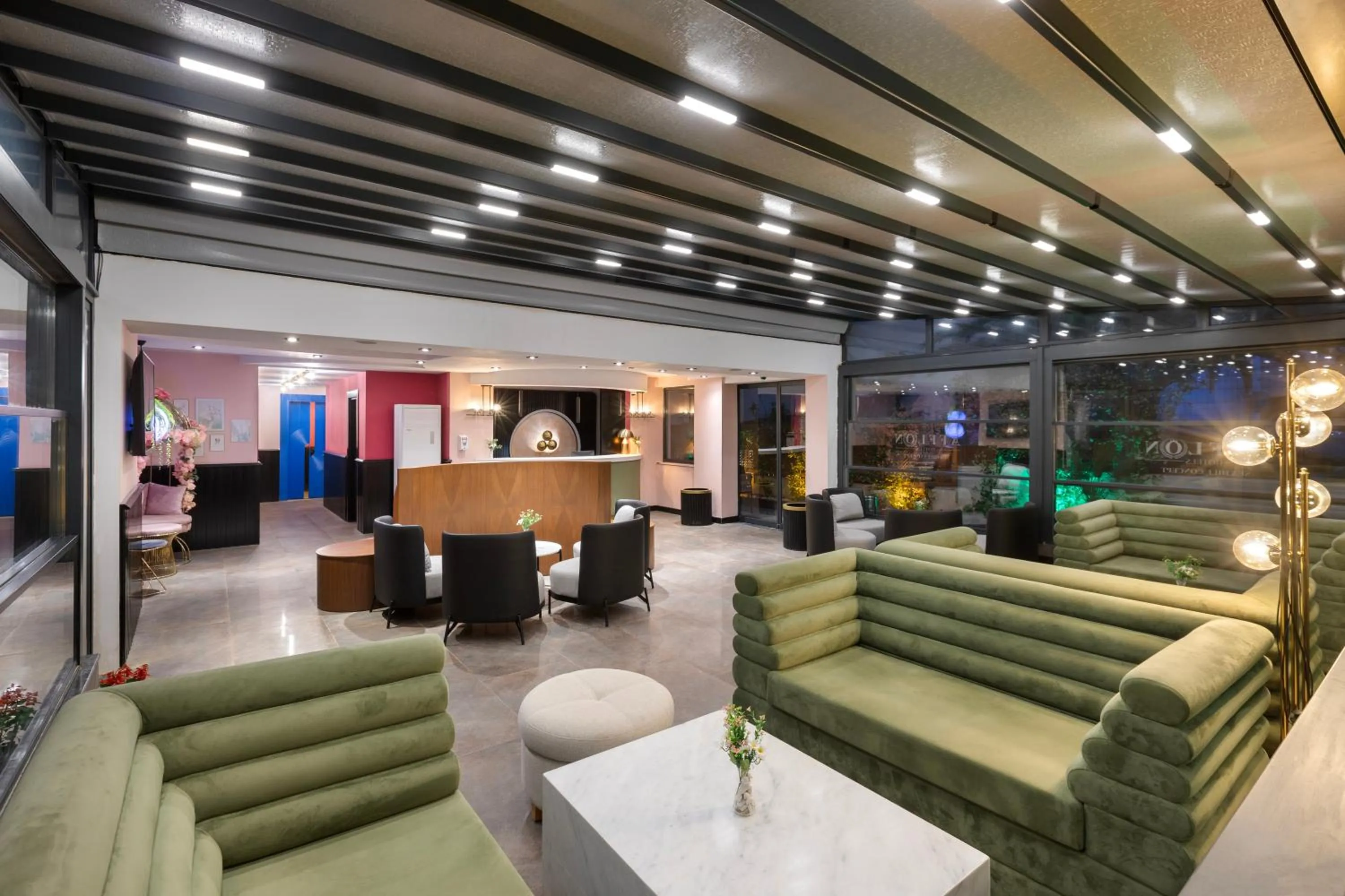 Lobby or reception in Afflon Hotels Sea Hill Concept Adult Only