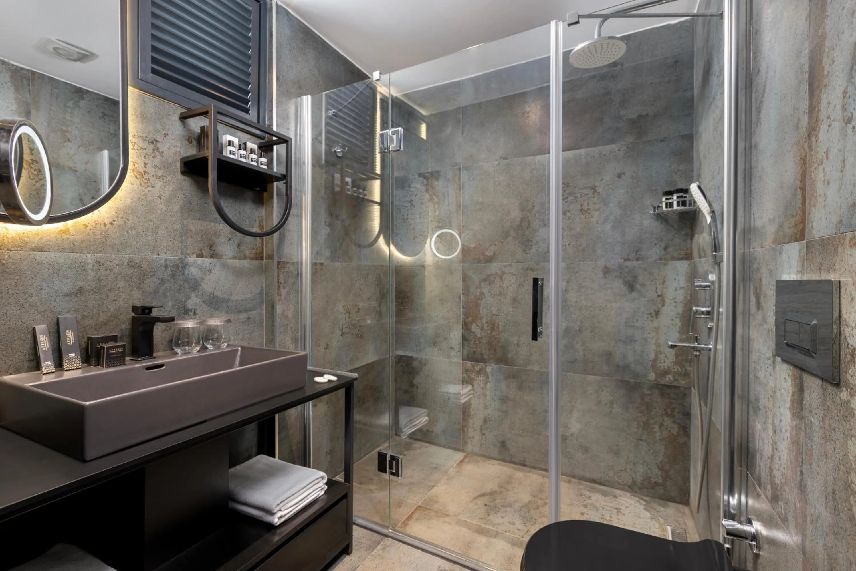 Bathroom in Afflon Hotels Sea Hill Concept Adult Only