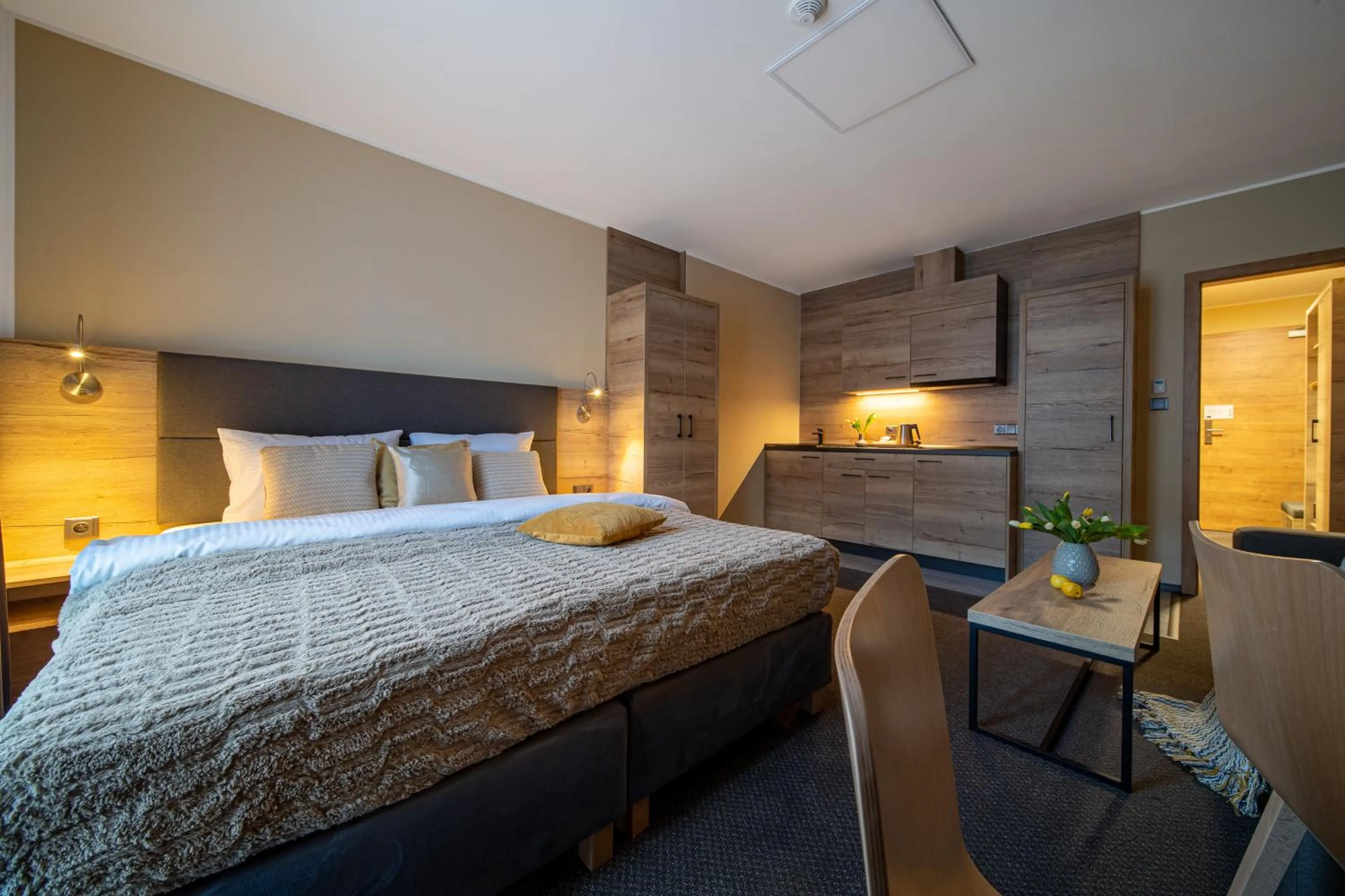 Bed in Hotel Zelený potok