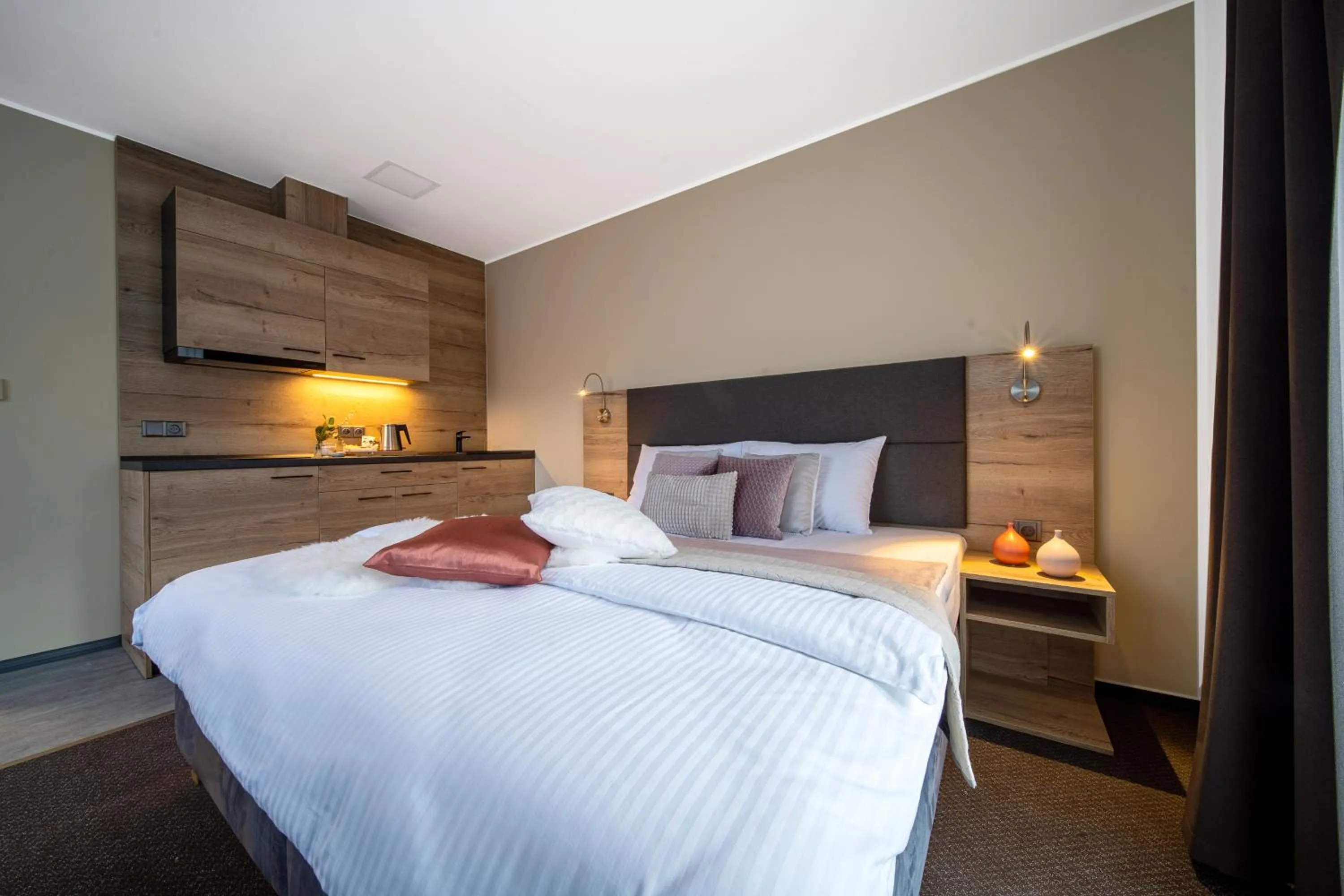 Bed in Hotel Zelený potok