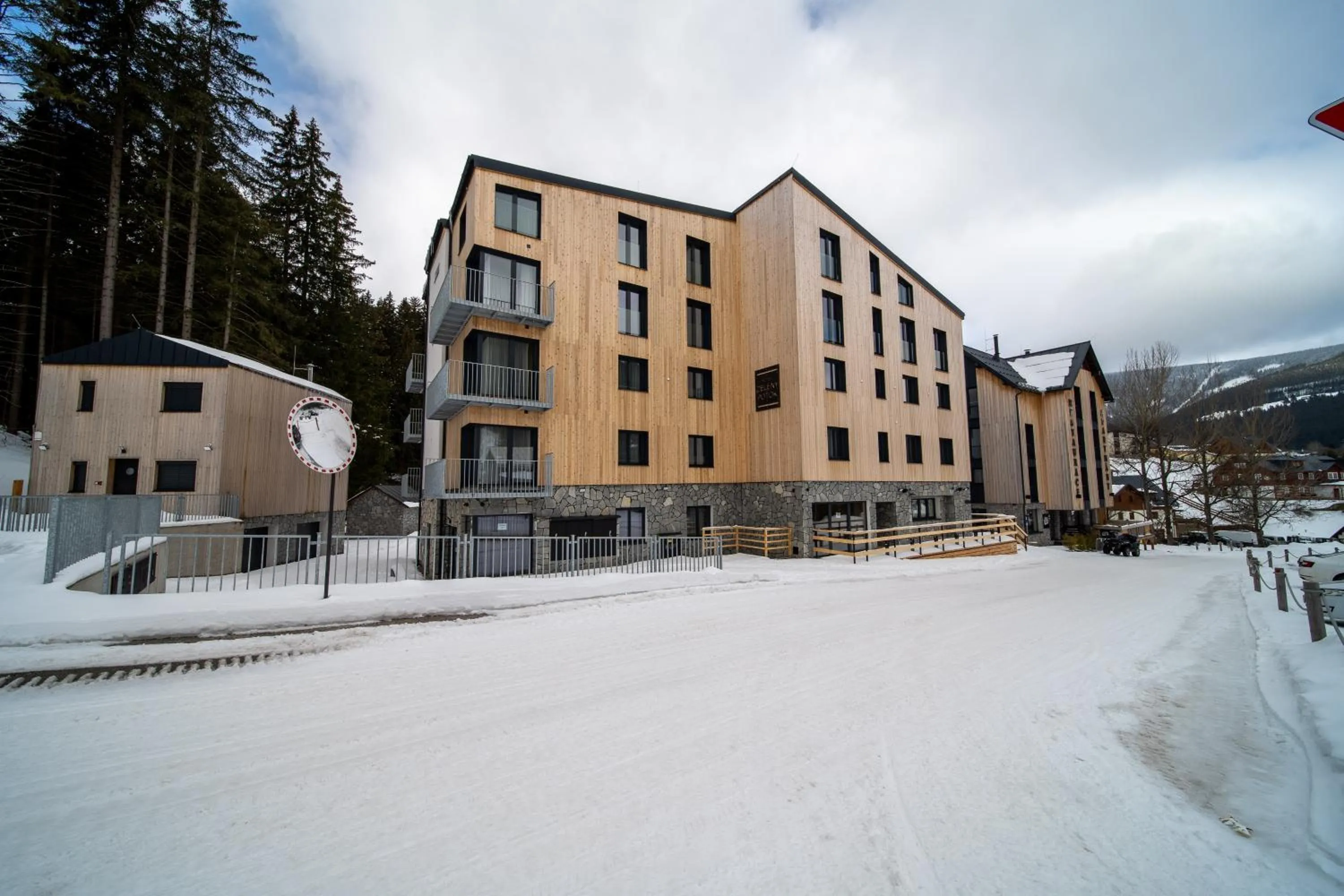 Property building in Hotel Zelený potok