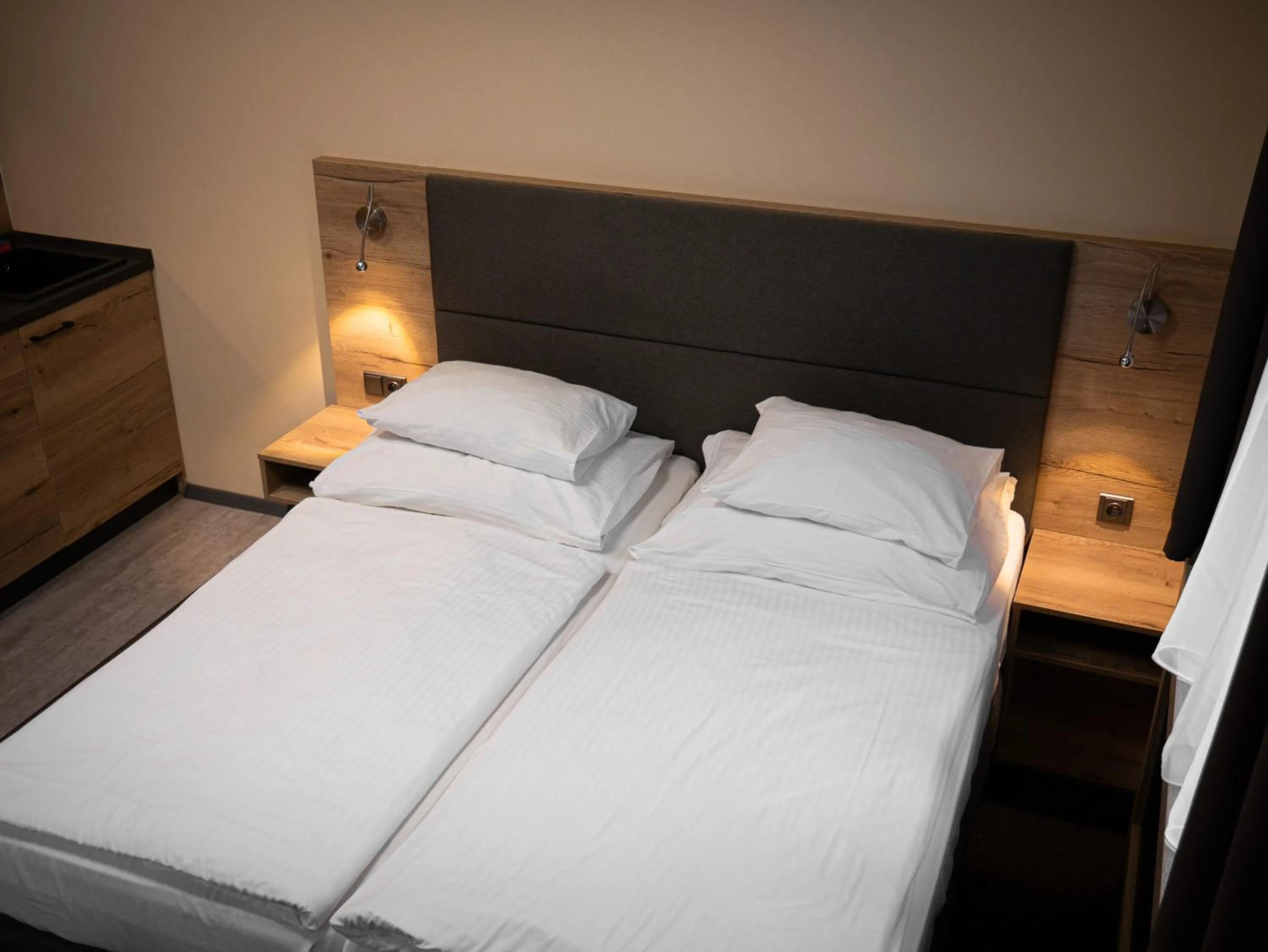 Bed in Hotel Zelený potok