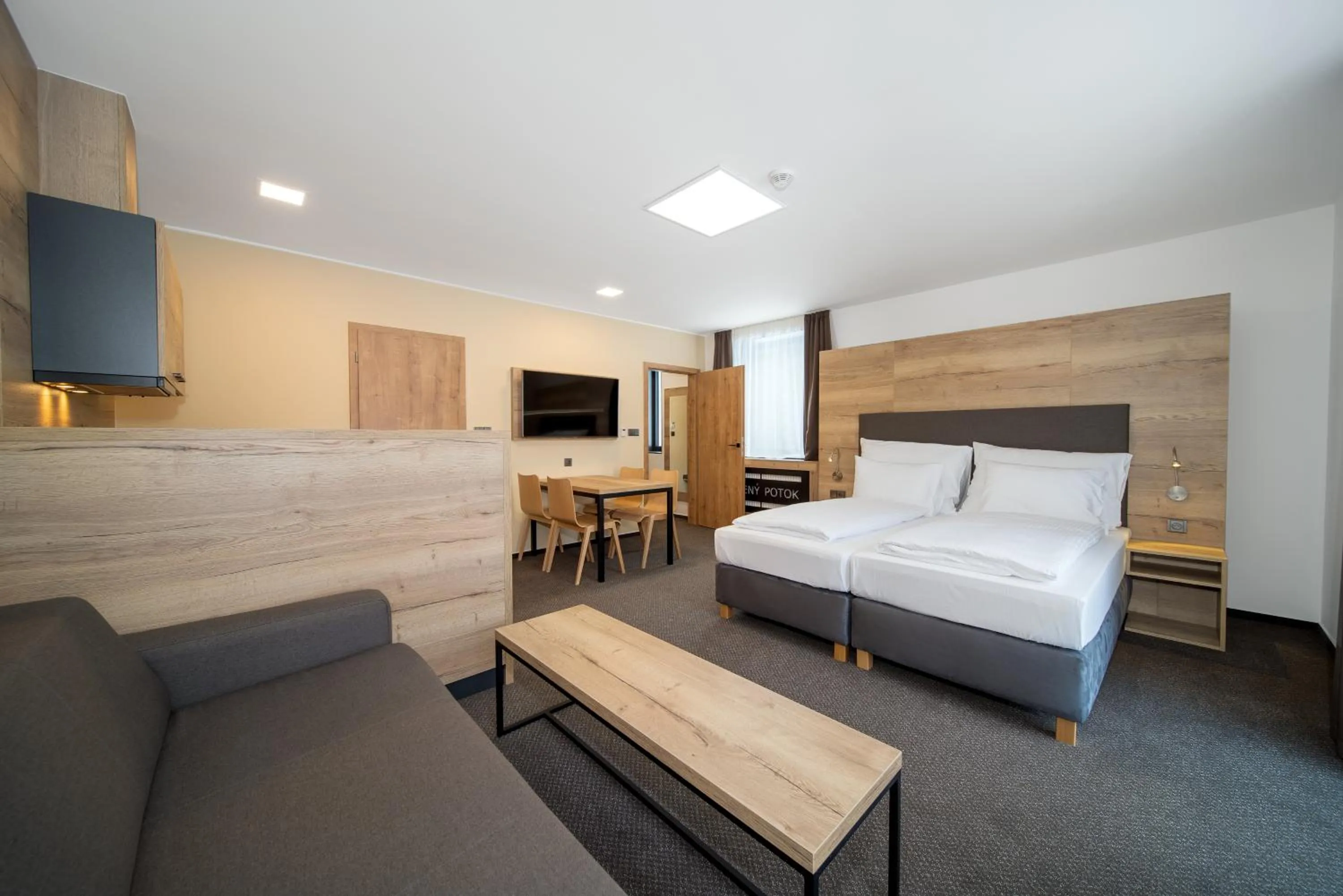 Bed in Hotel Zelený potok