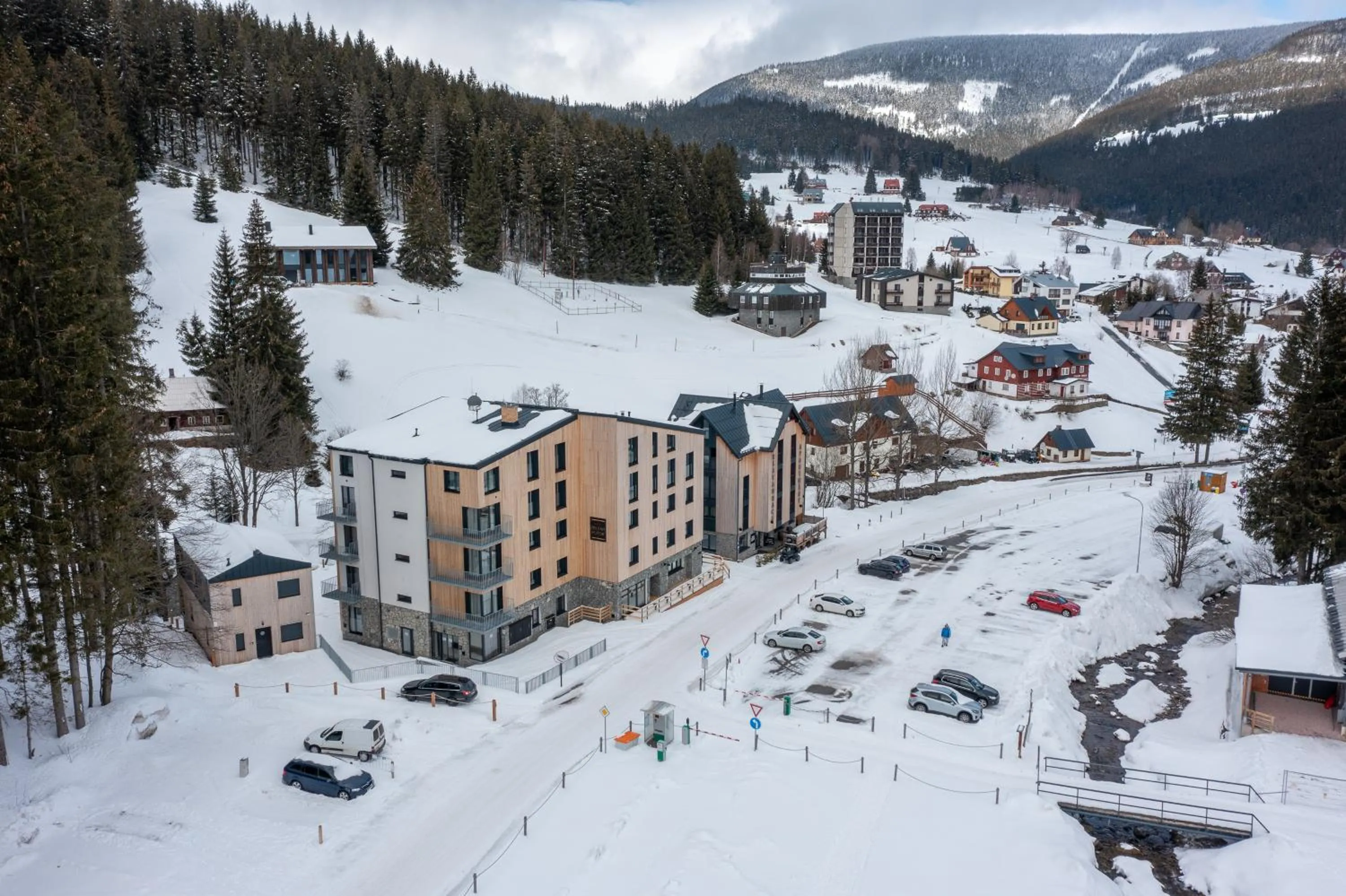 Property building in Hotel Zelený potok