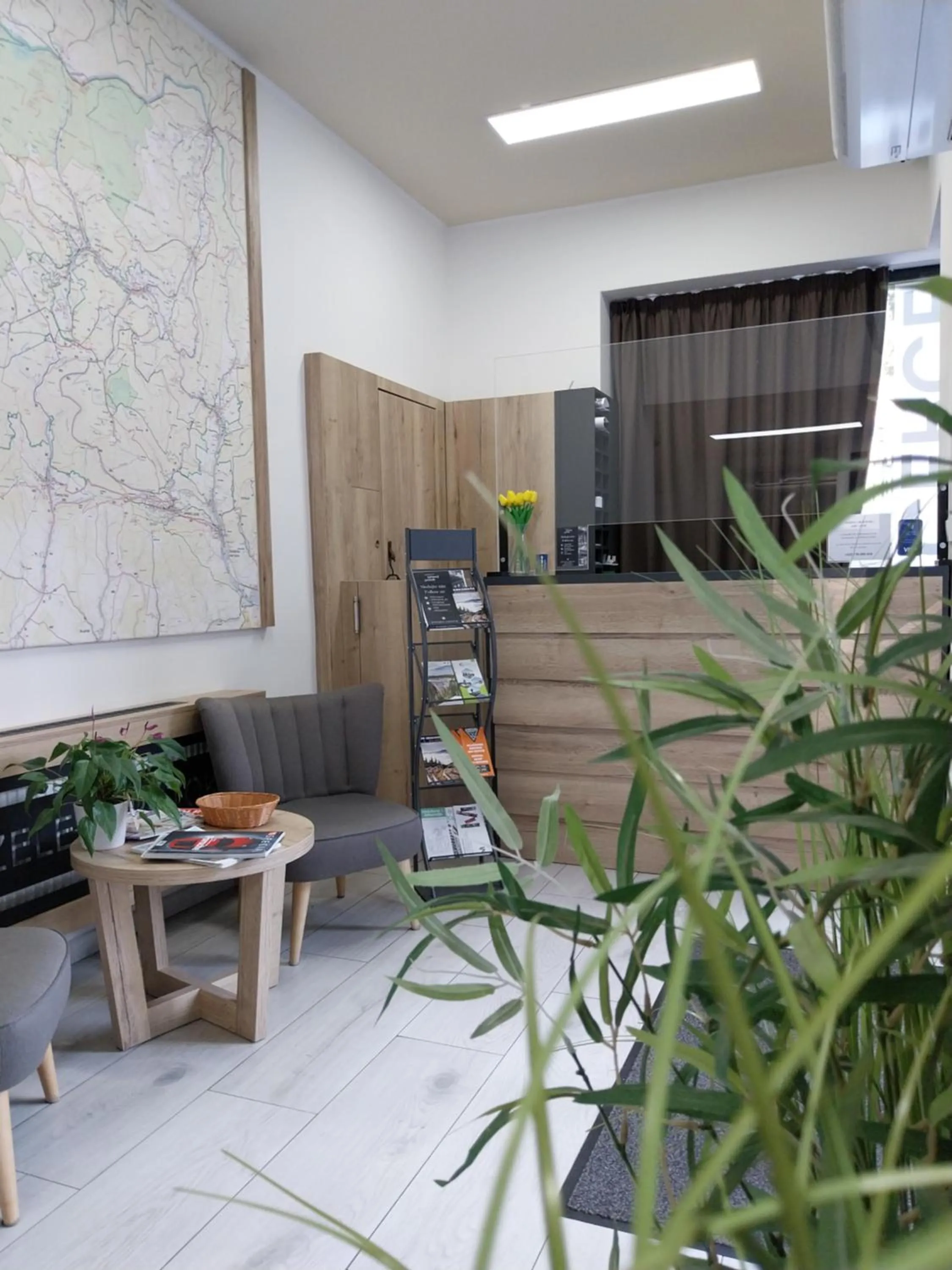 Lobby or reception in Hotel Zelený potok