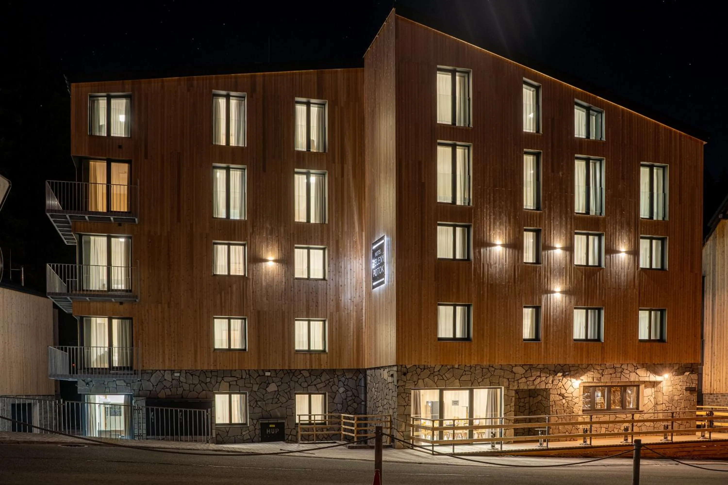 Property building in Hotel Zelený potok