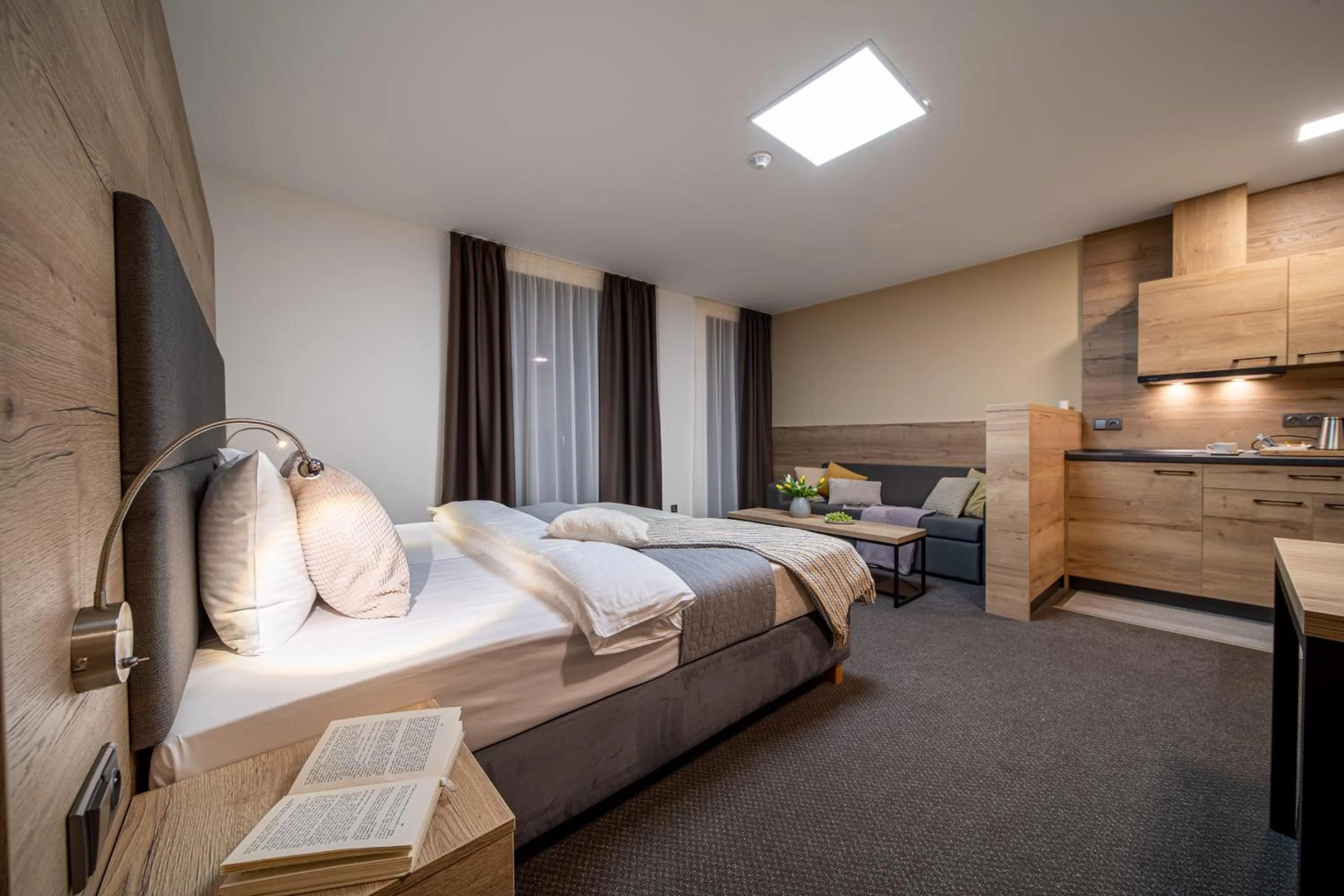 Bed in Hotel Zelený potok