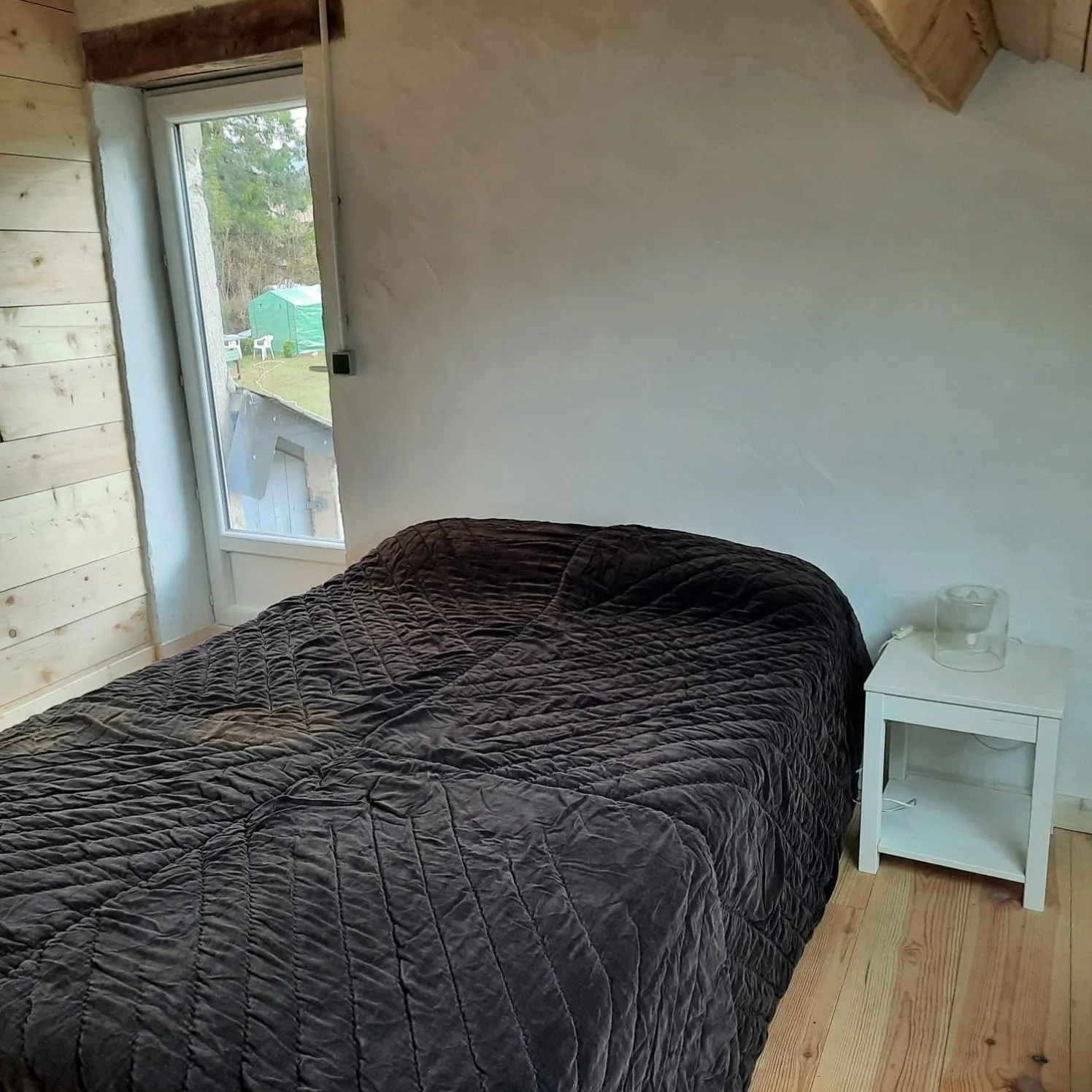 Bedroom, Bed in Chambre d'hôte Le Châtaignier