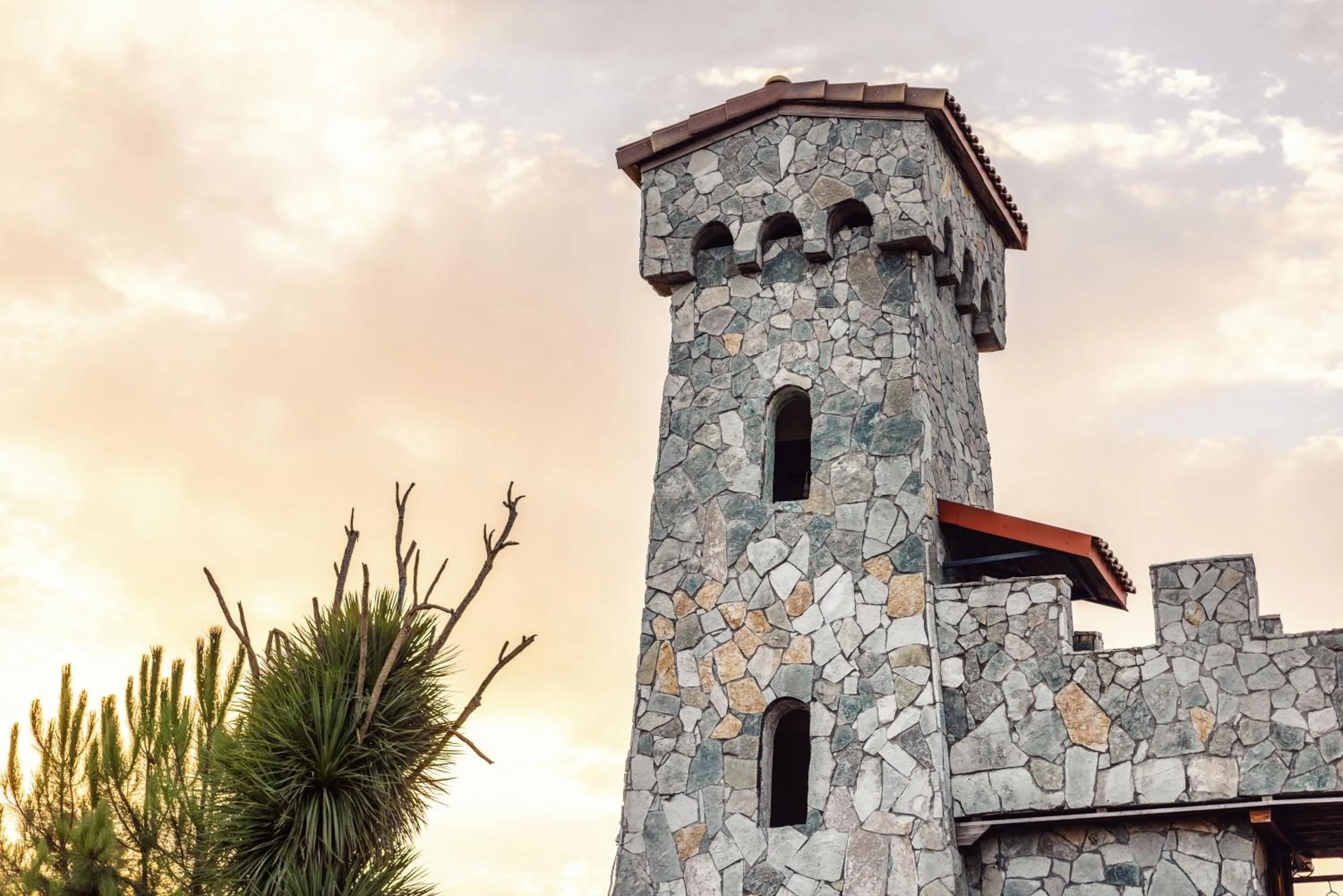 Property building in Hotel Chateau Kvirike