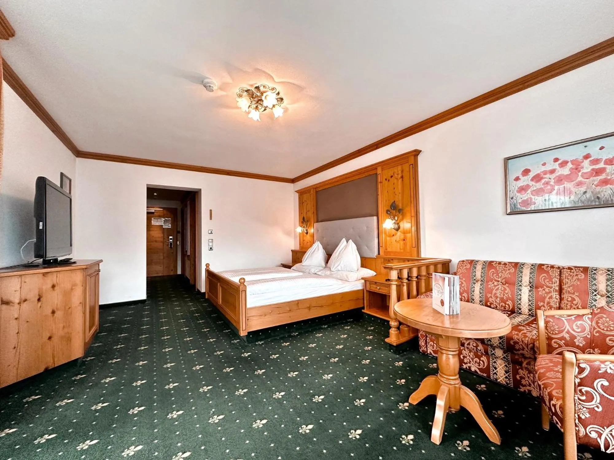 Bed in Hotel Das Urbisgut