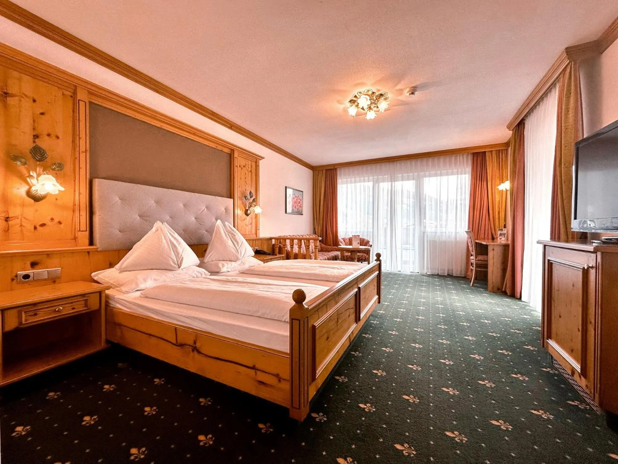 Bed in Hotel Das Urbisgut