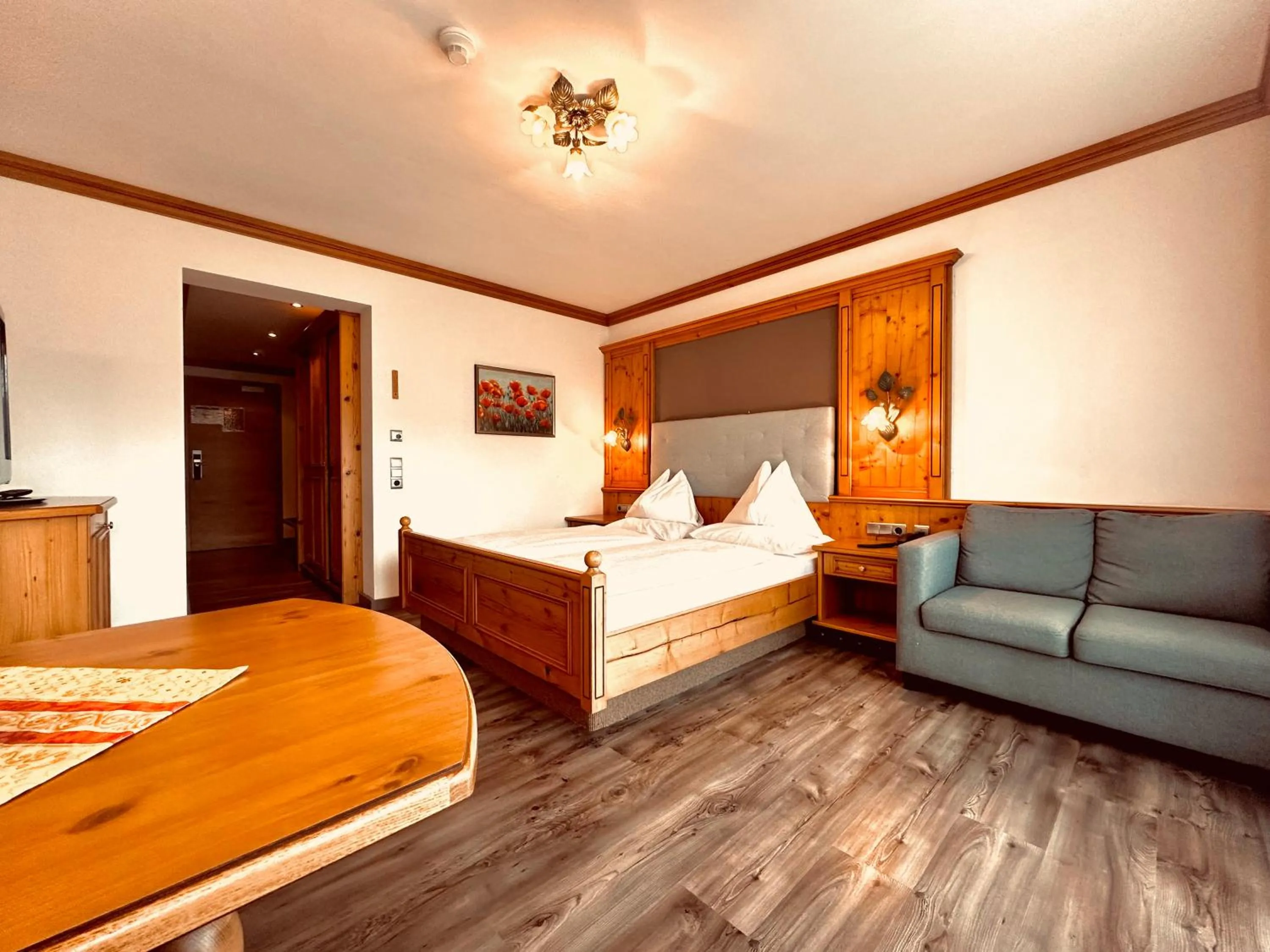 Bed in Hotel Das Urbisgut