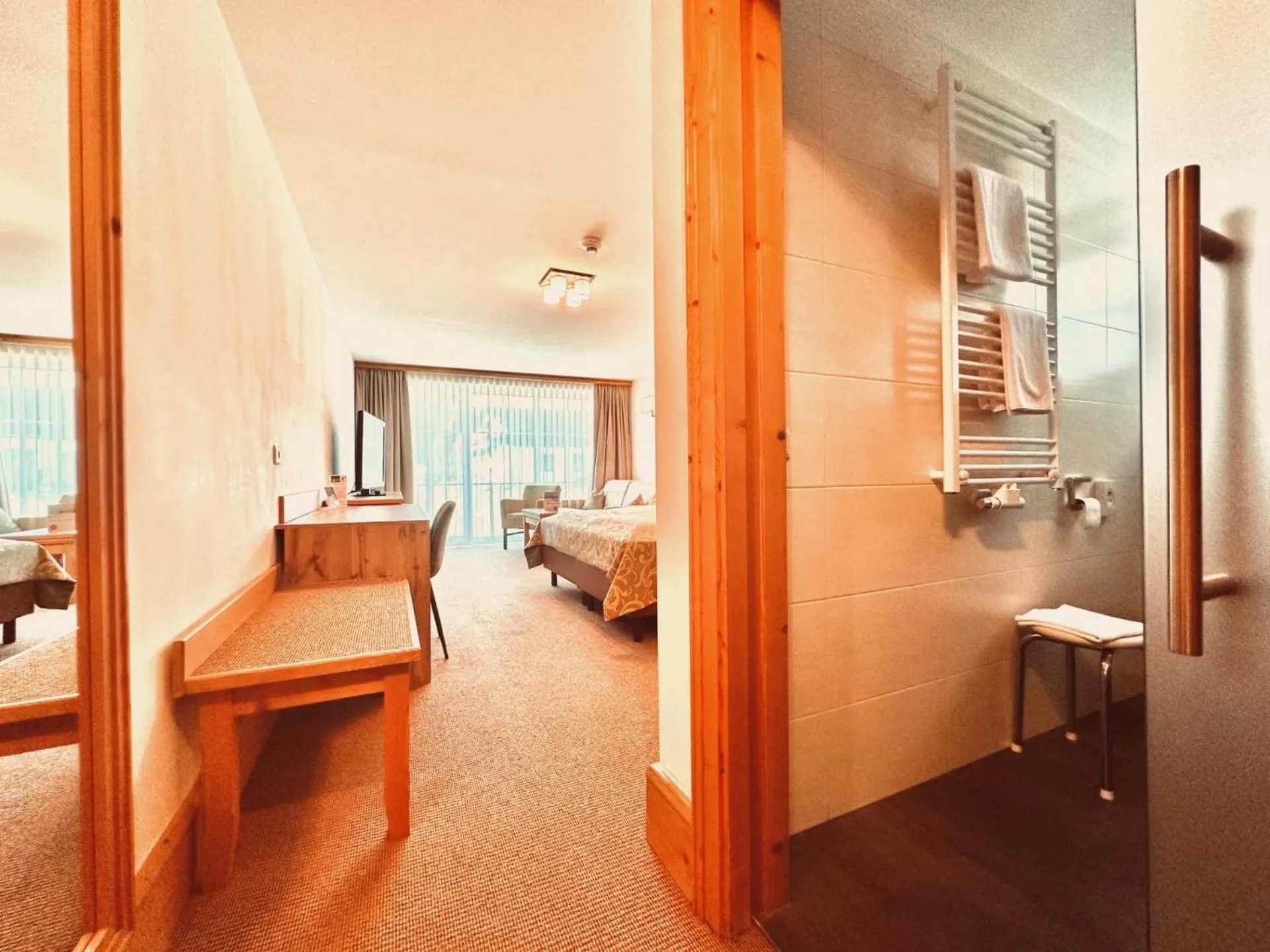 Bed in Hotel Das Urbisgut