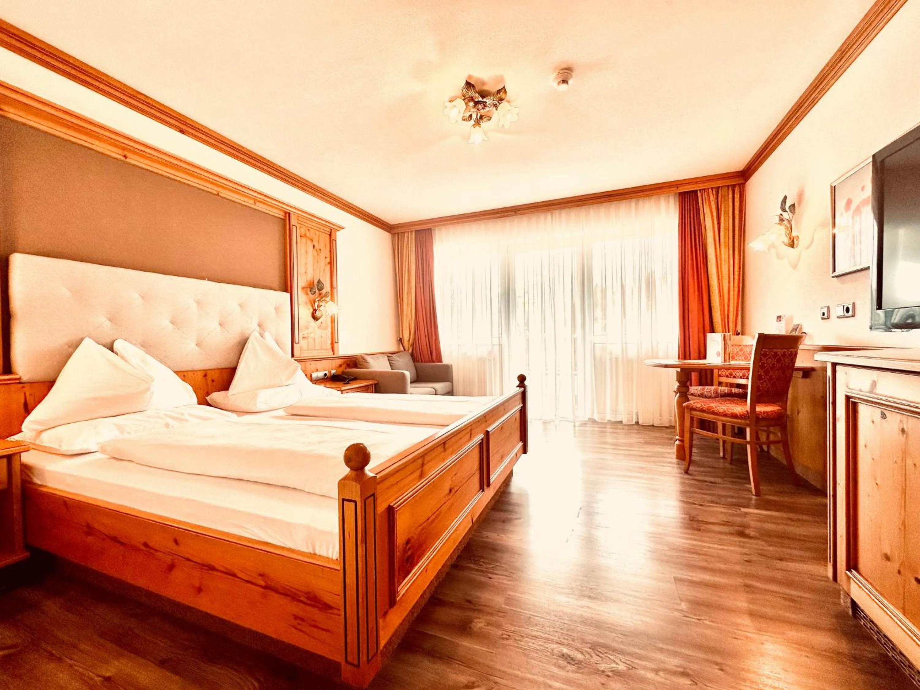 Bed in Hotel Das Urbisgut