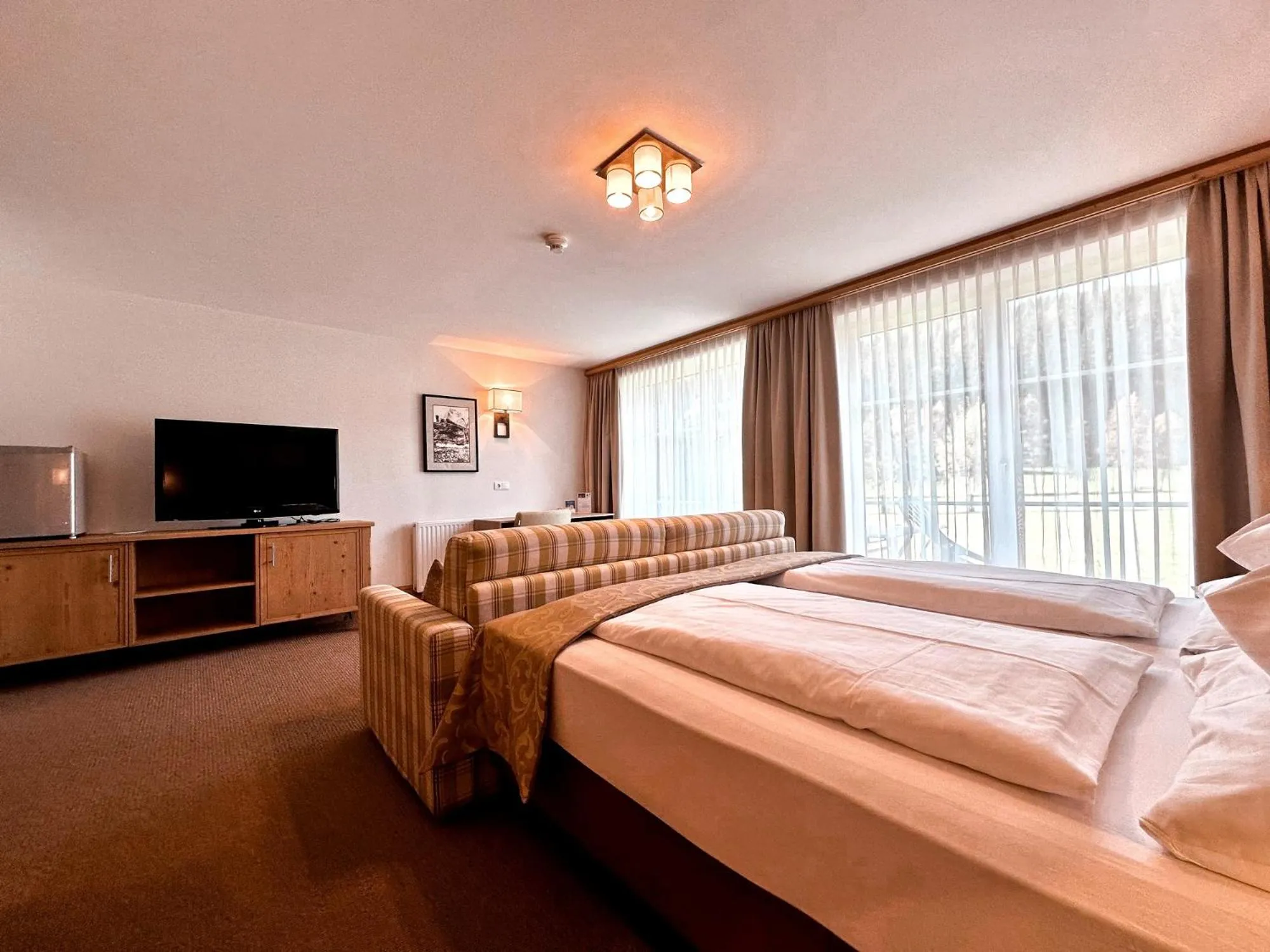 Bed in Hotel Das Urbisgut