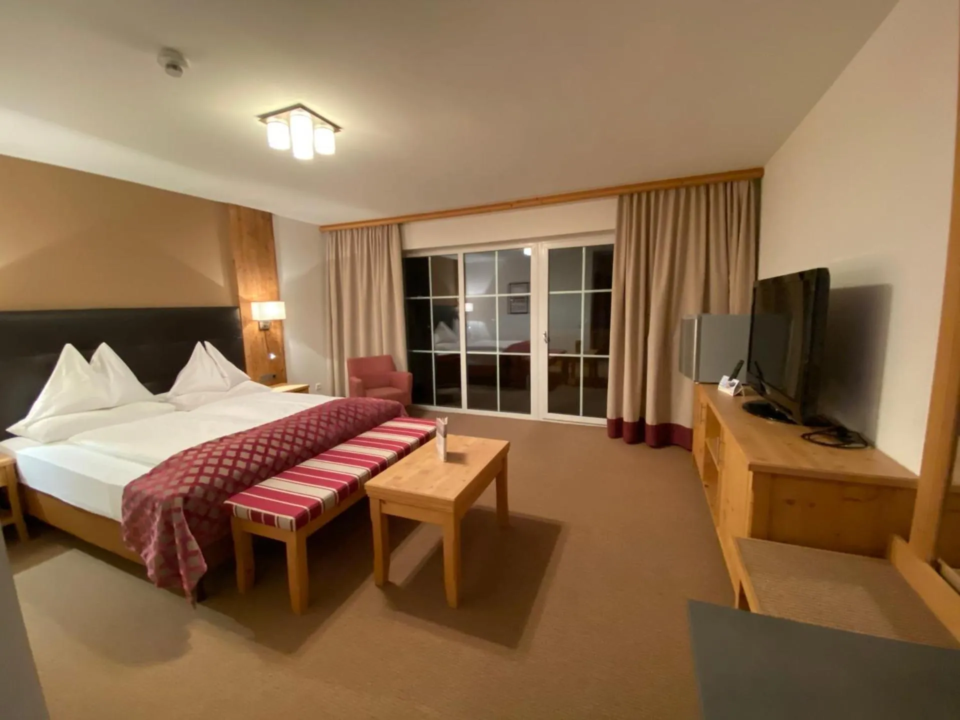 Bed in Hotel Das Urbisgut