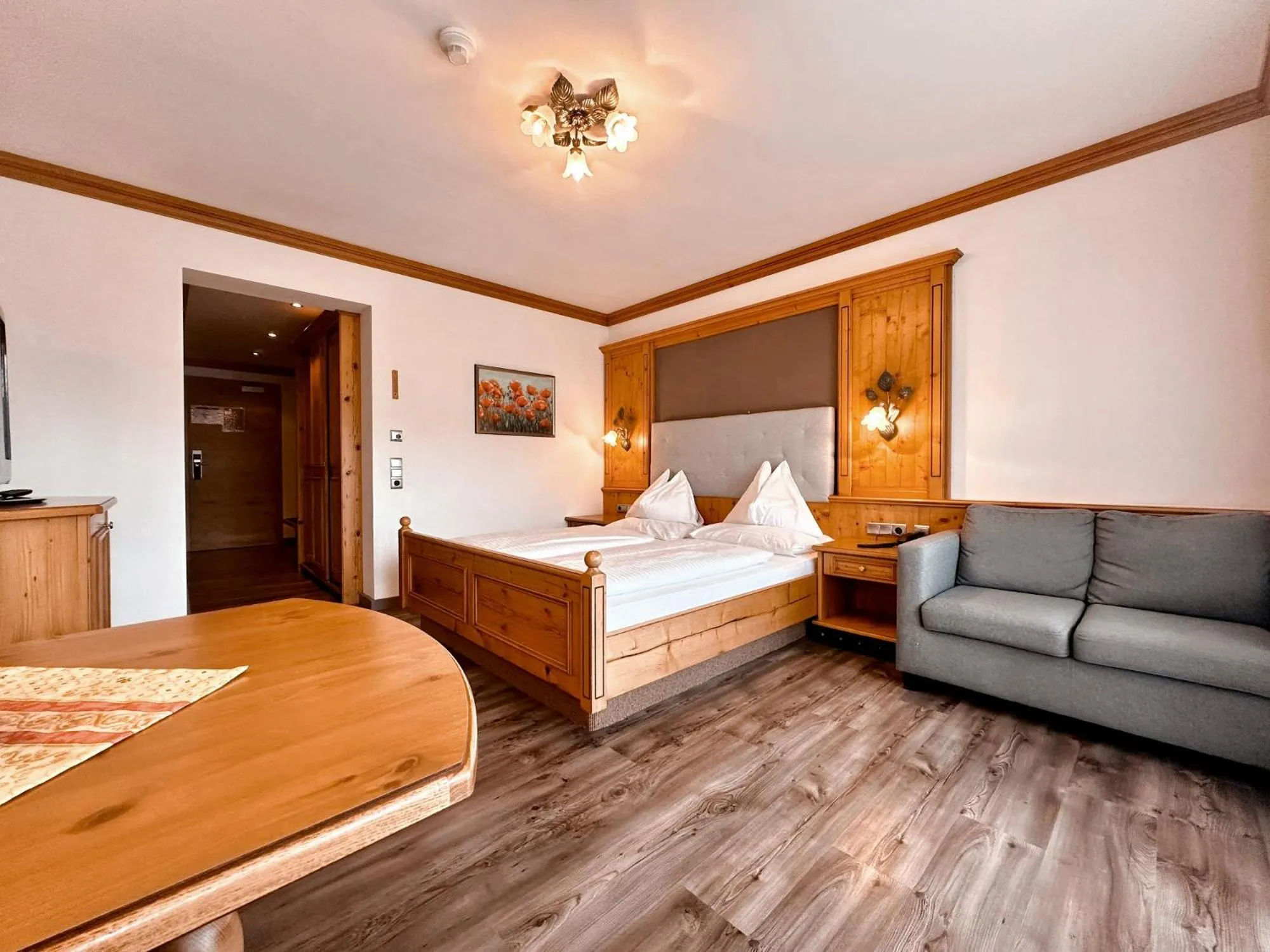 Bed in Hotel Das Urbisgut