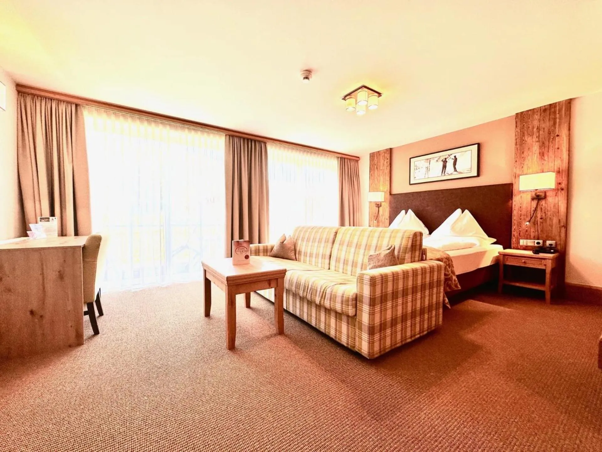 Bed in Hotel Das Urbisgut