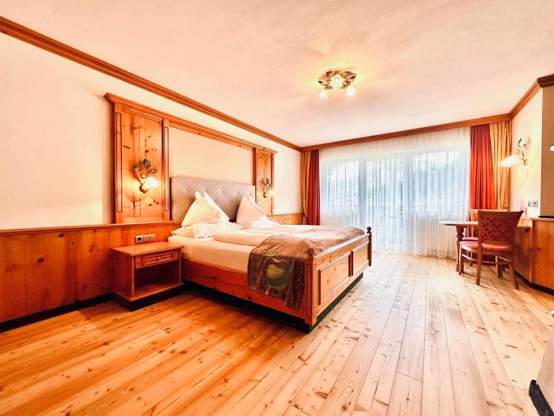 Bed in Hotel Das Urbisgut